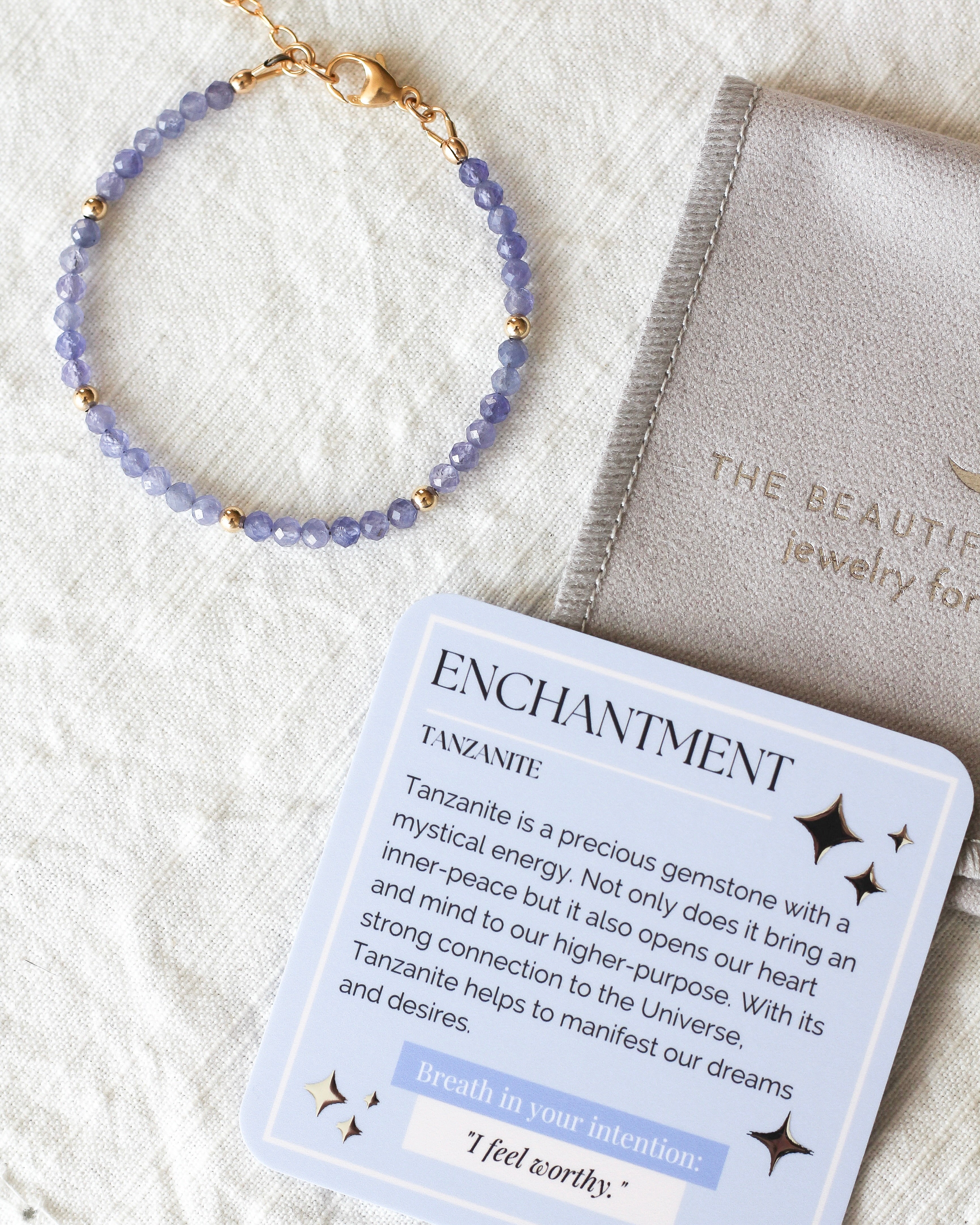 Enchantment Intention Bracelet | Tanzanite