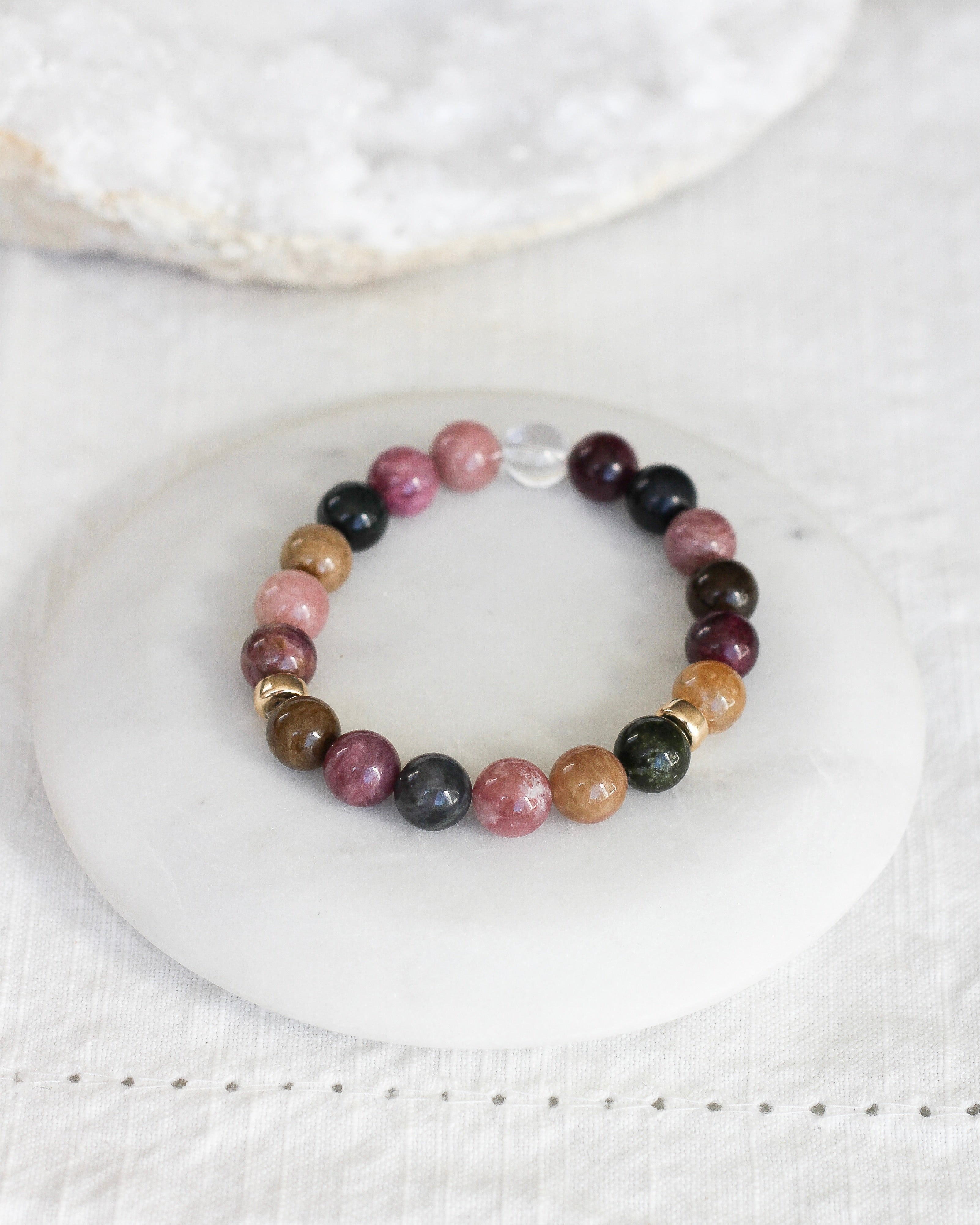 Joy Aura Bracelet | Watermelon Tourmaline