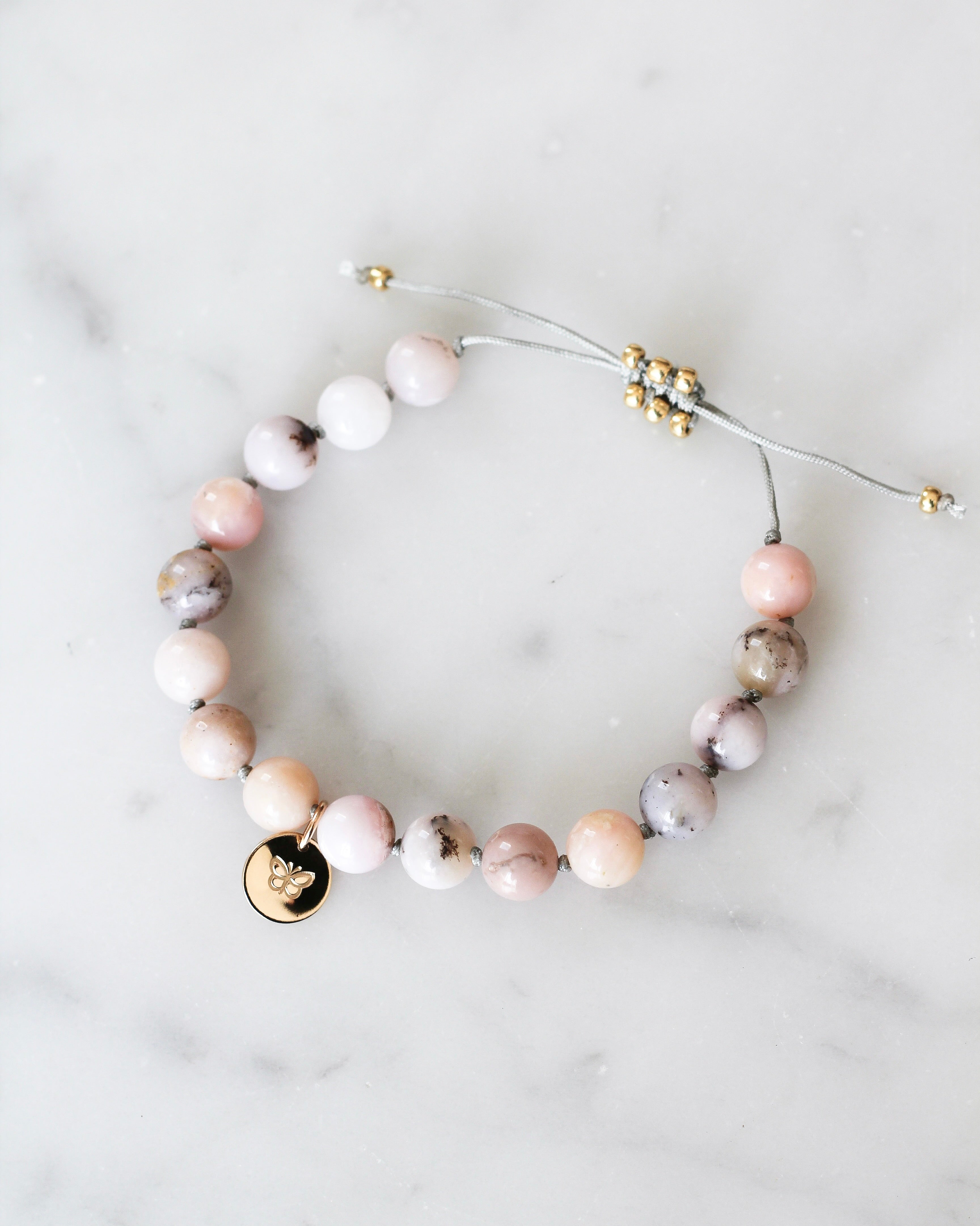 Restore Mala Bracelet | Pink Opal