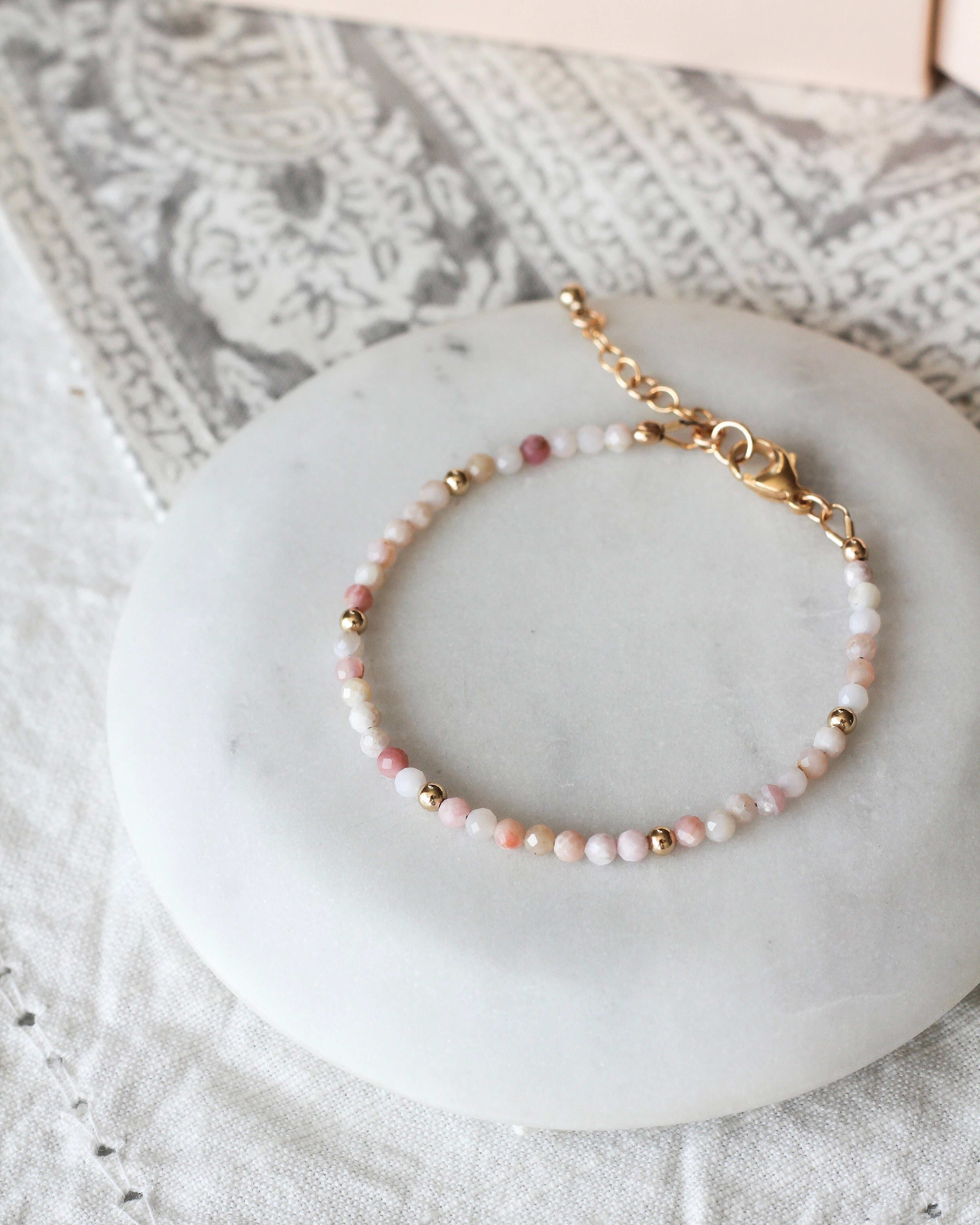 Restore Intention Bracelet | Pink Opal