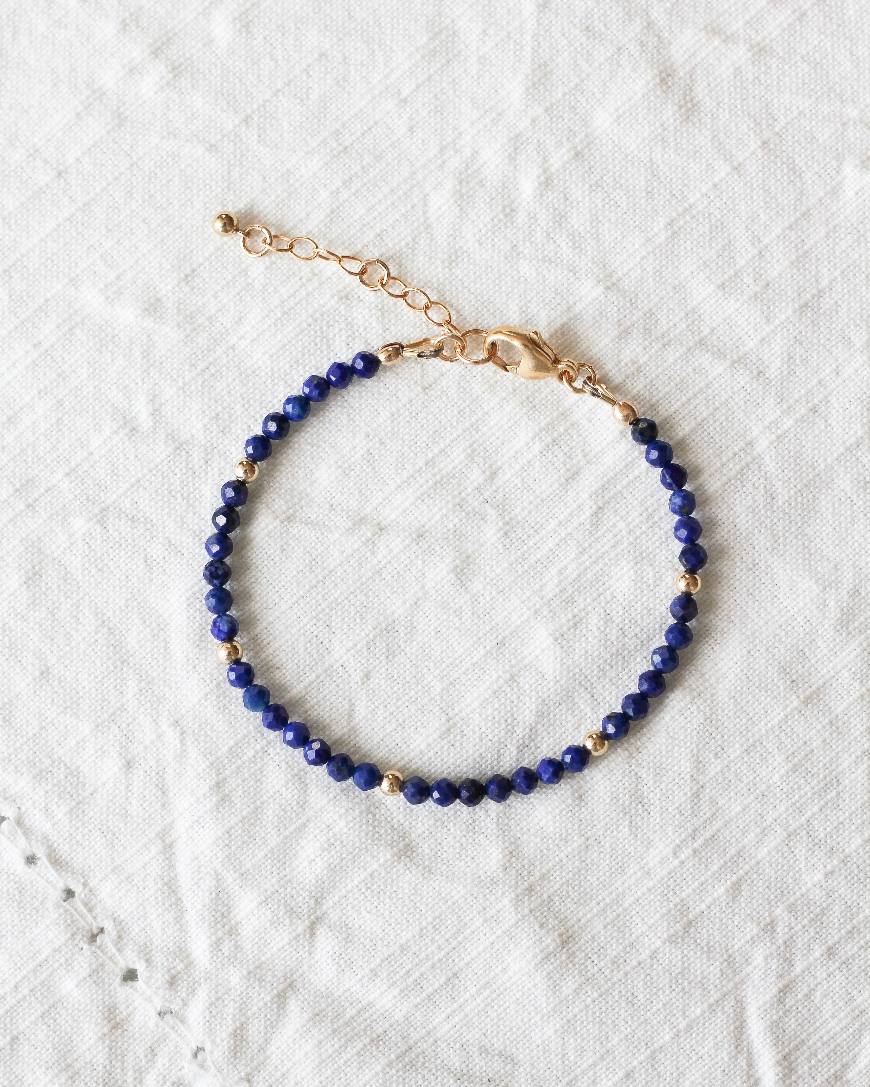 Wisdom Intention Bracelet | Lapis Lazuli