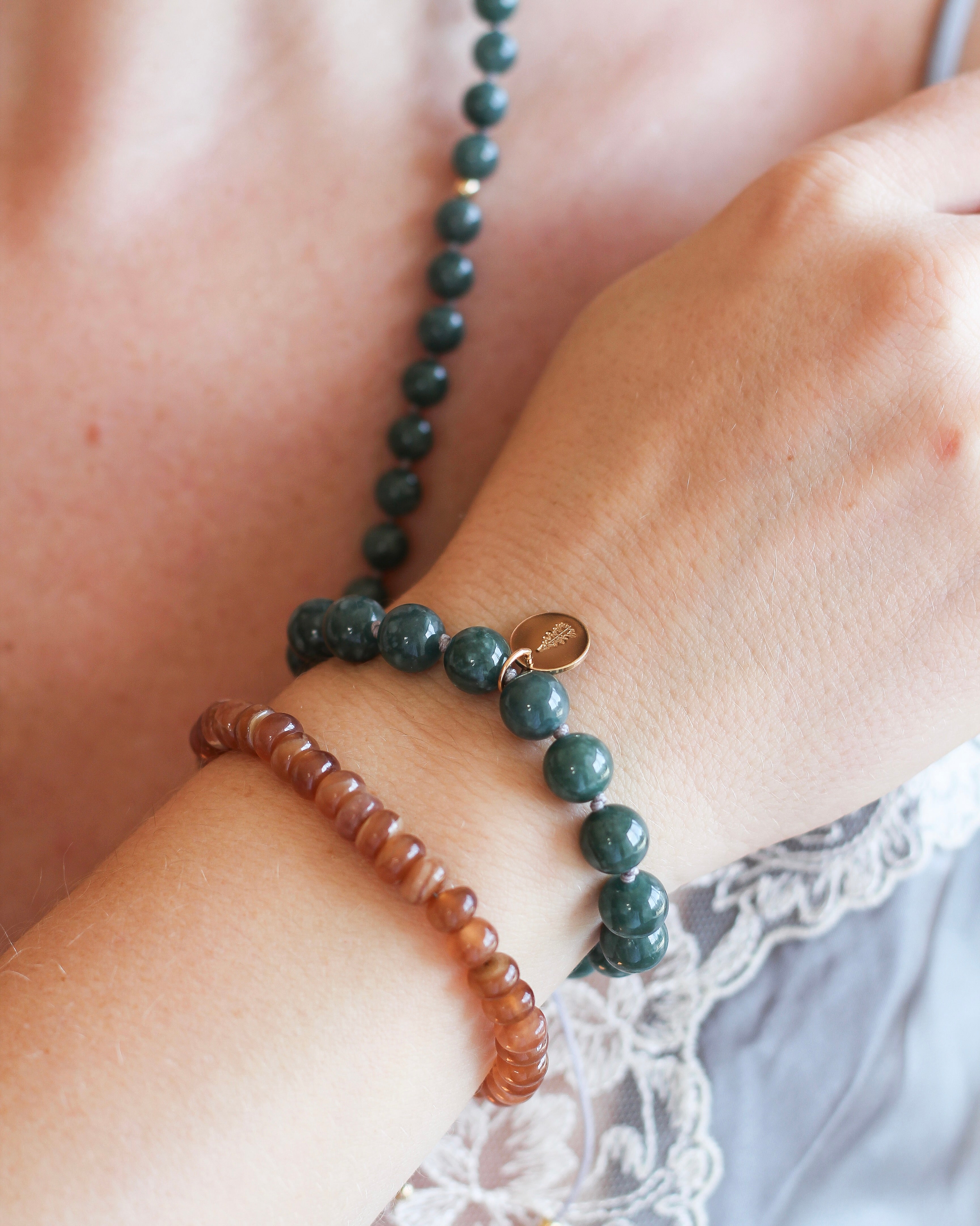 Devotion Mala Bracelet | Guatemalan Jade