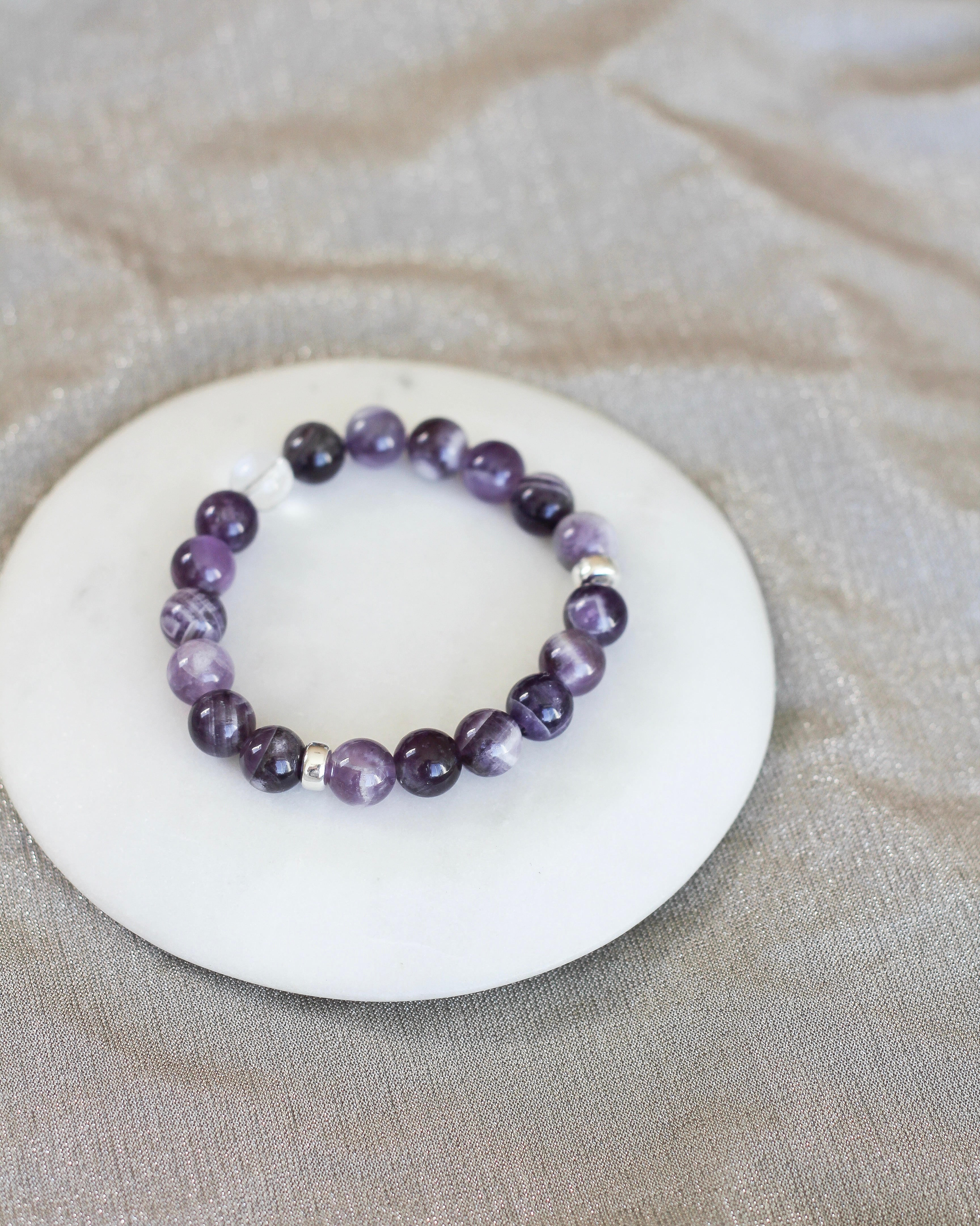 Peace Aura Bracelet | Amethyst