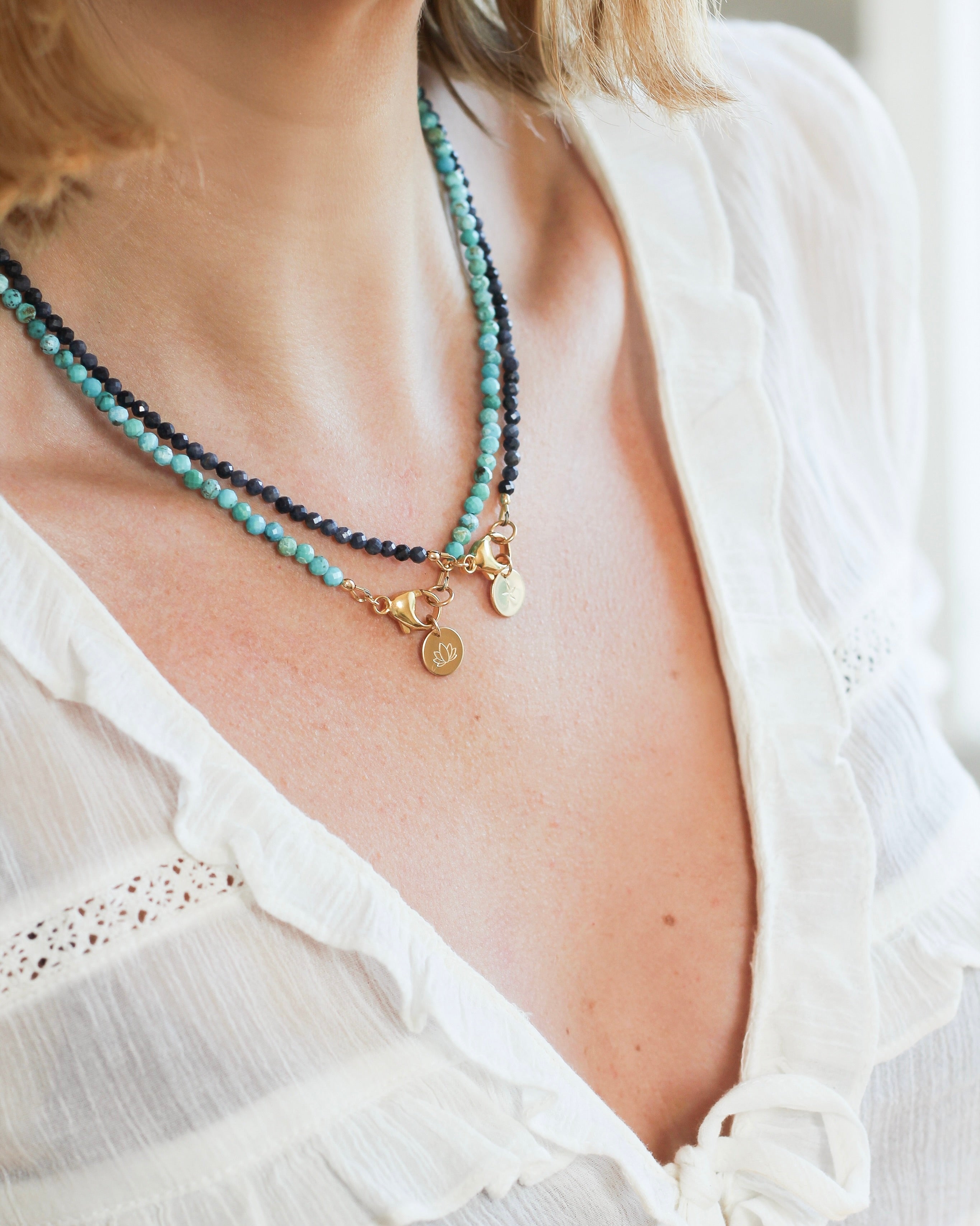 Intuition Intention Necklace | Sapphire