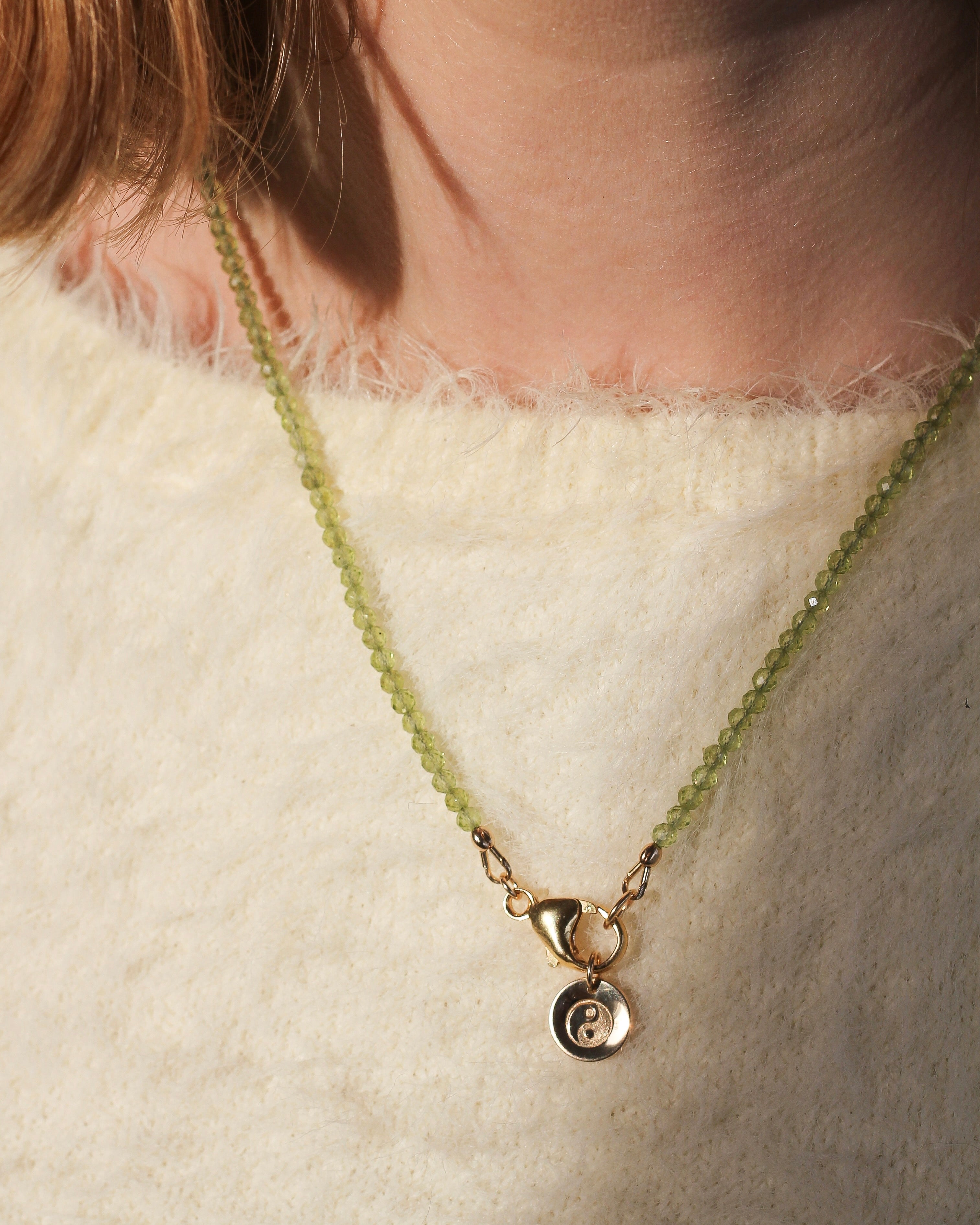 Balance Intention Necklace | Peridot