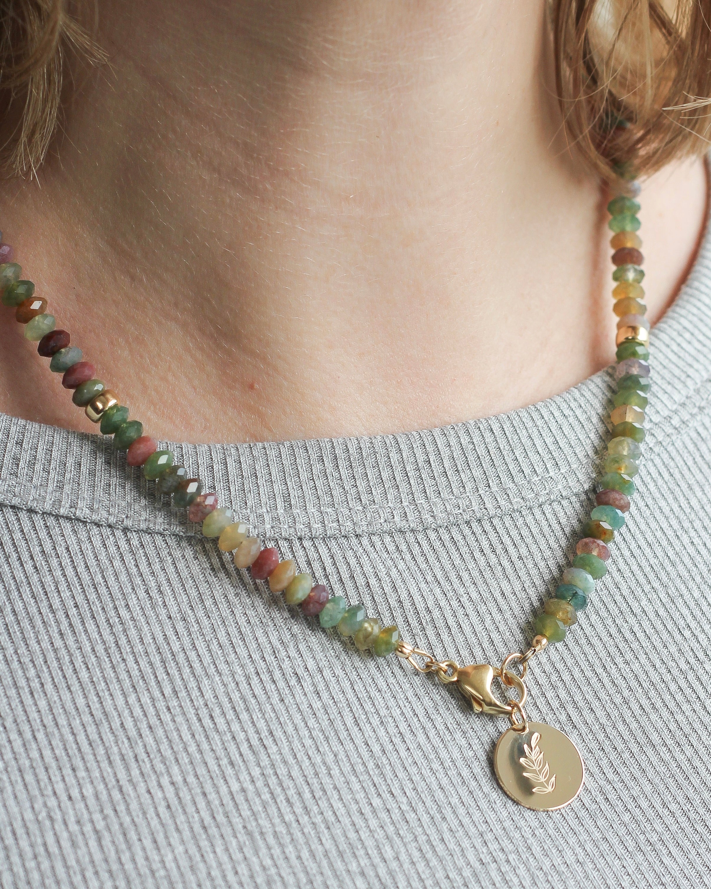 Haven Gemmy Necklace | Indian Agate