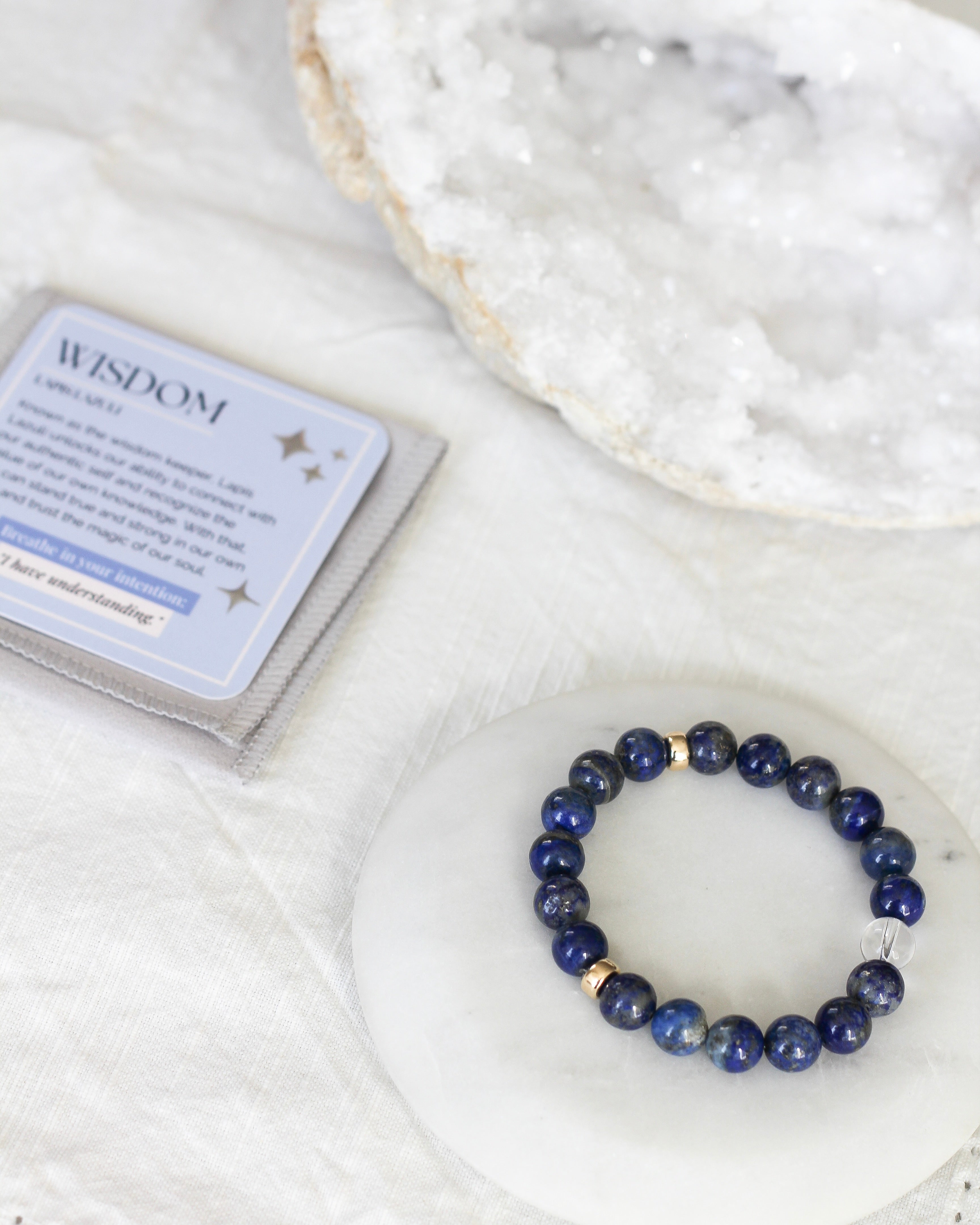 Wisdom Aura Bracelet | Lapis Lazuli