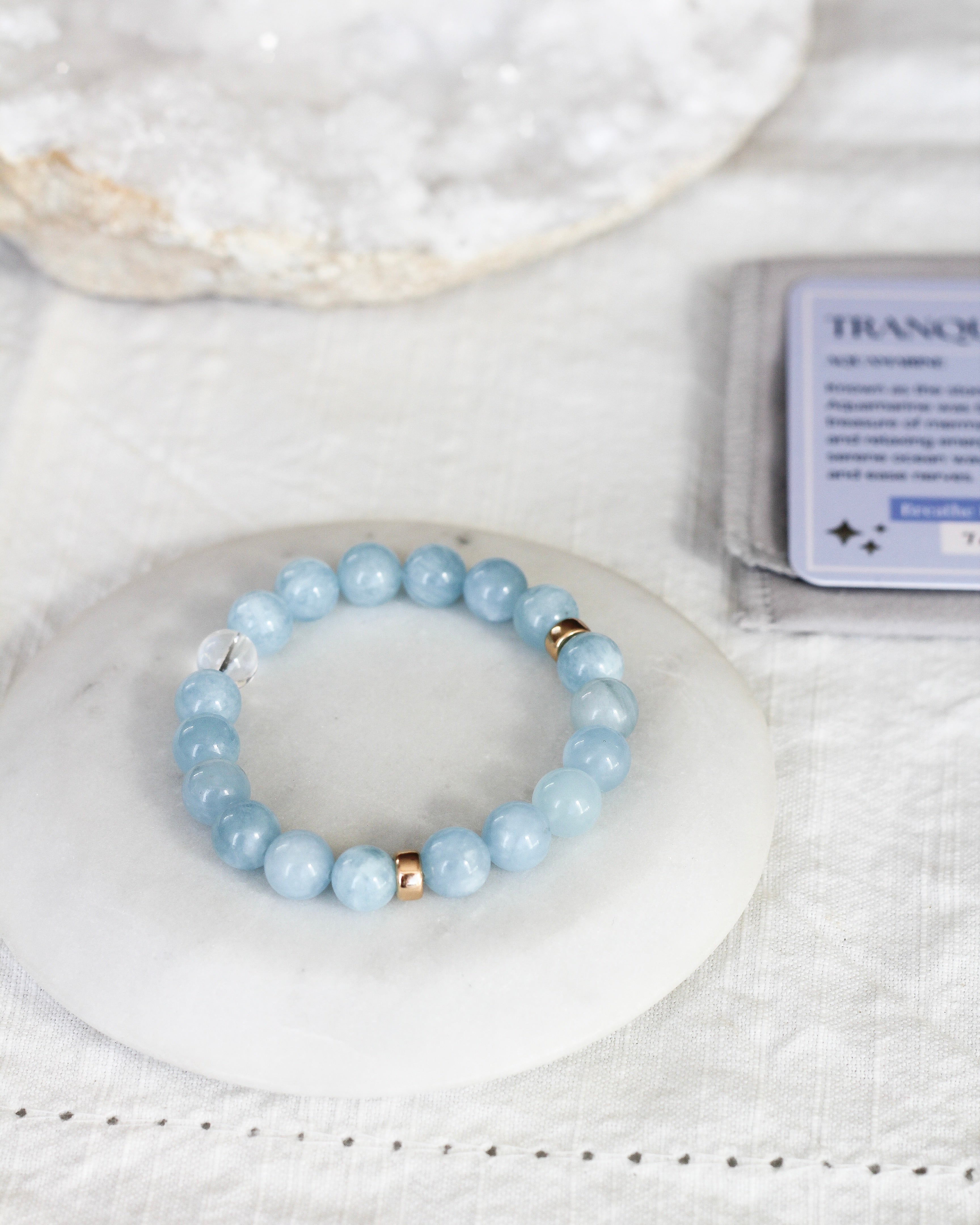 Tranquility Aura Bracelet | Aquamarine
