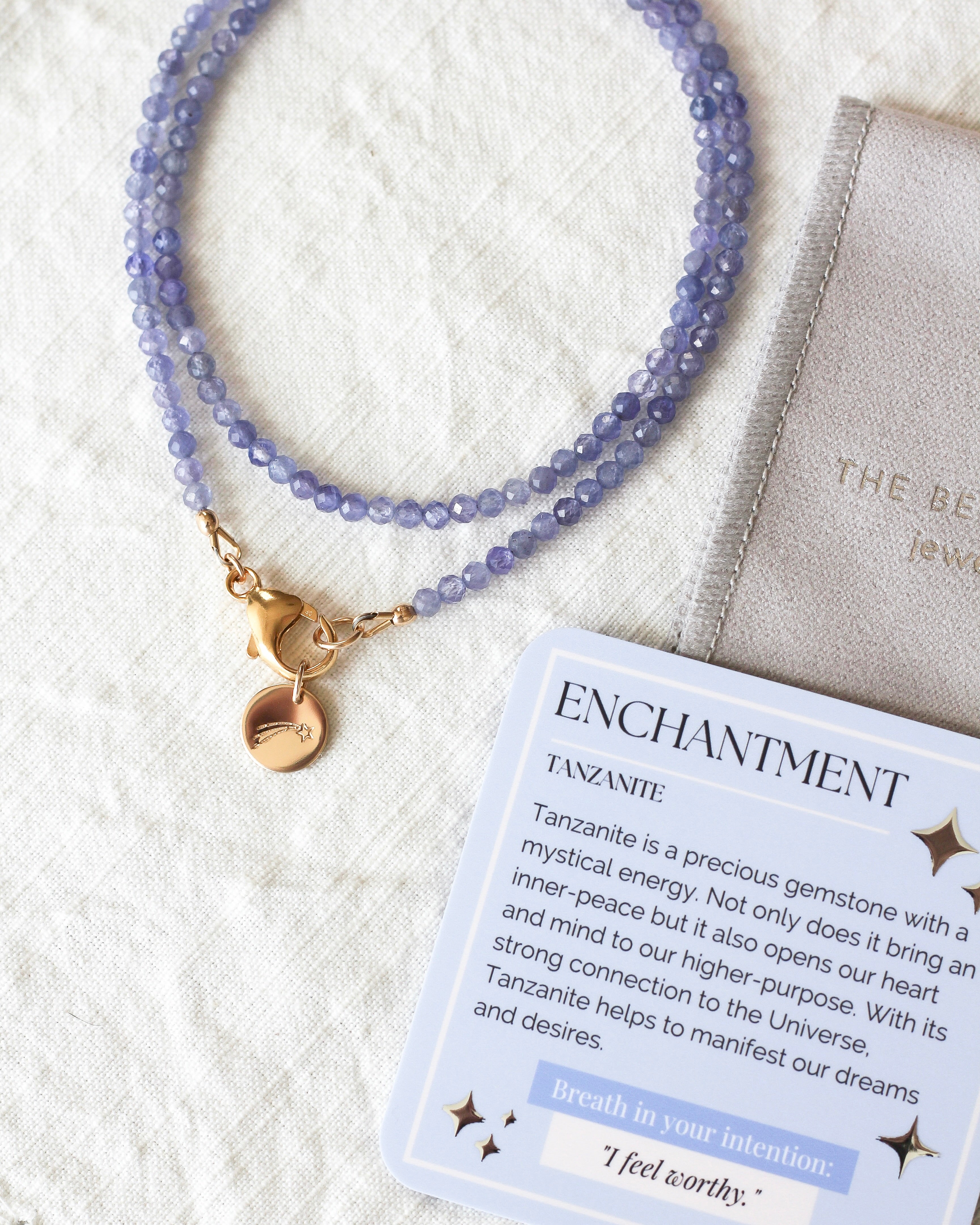 Enchantment Intention Necklace | Tanzanite