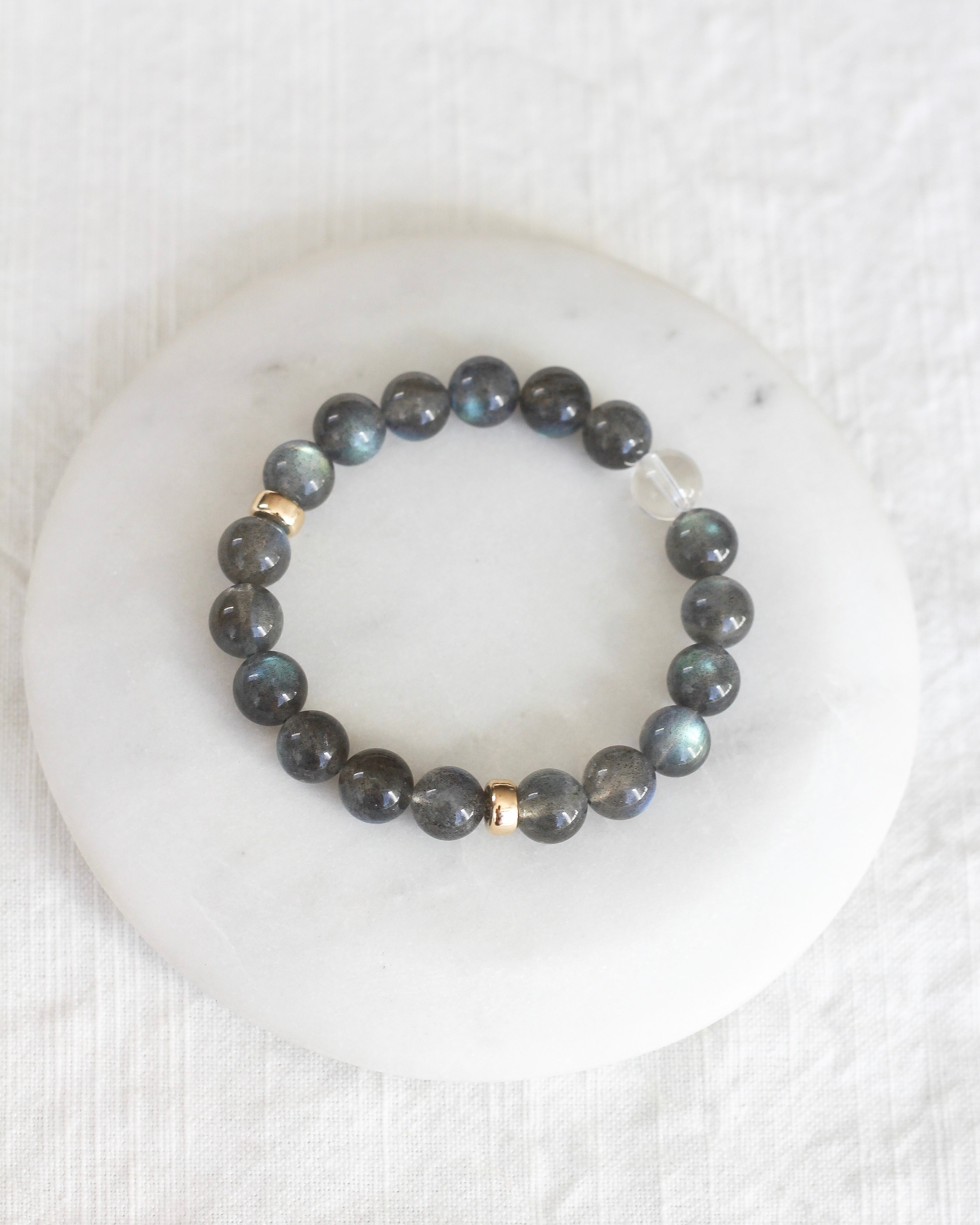 Protect Aura Bracelet | Labradorite