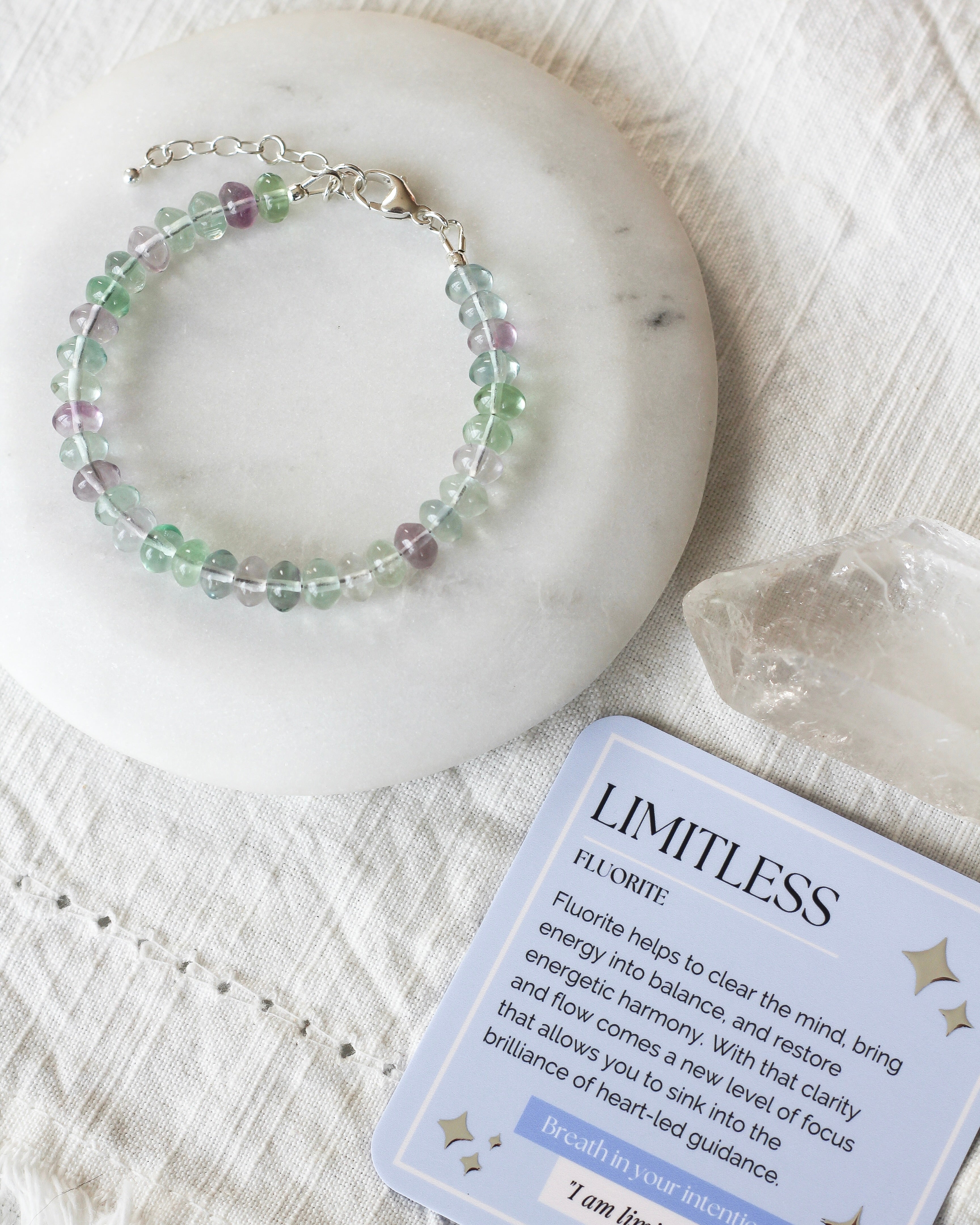 Limitless Gemmy Bracelet | Fluorite