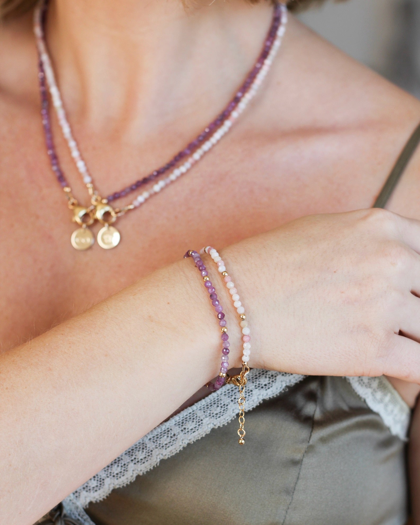 Restore Intention Bracelet | Pink Opal