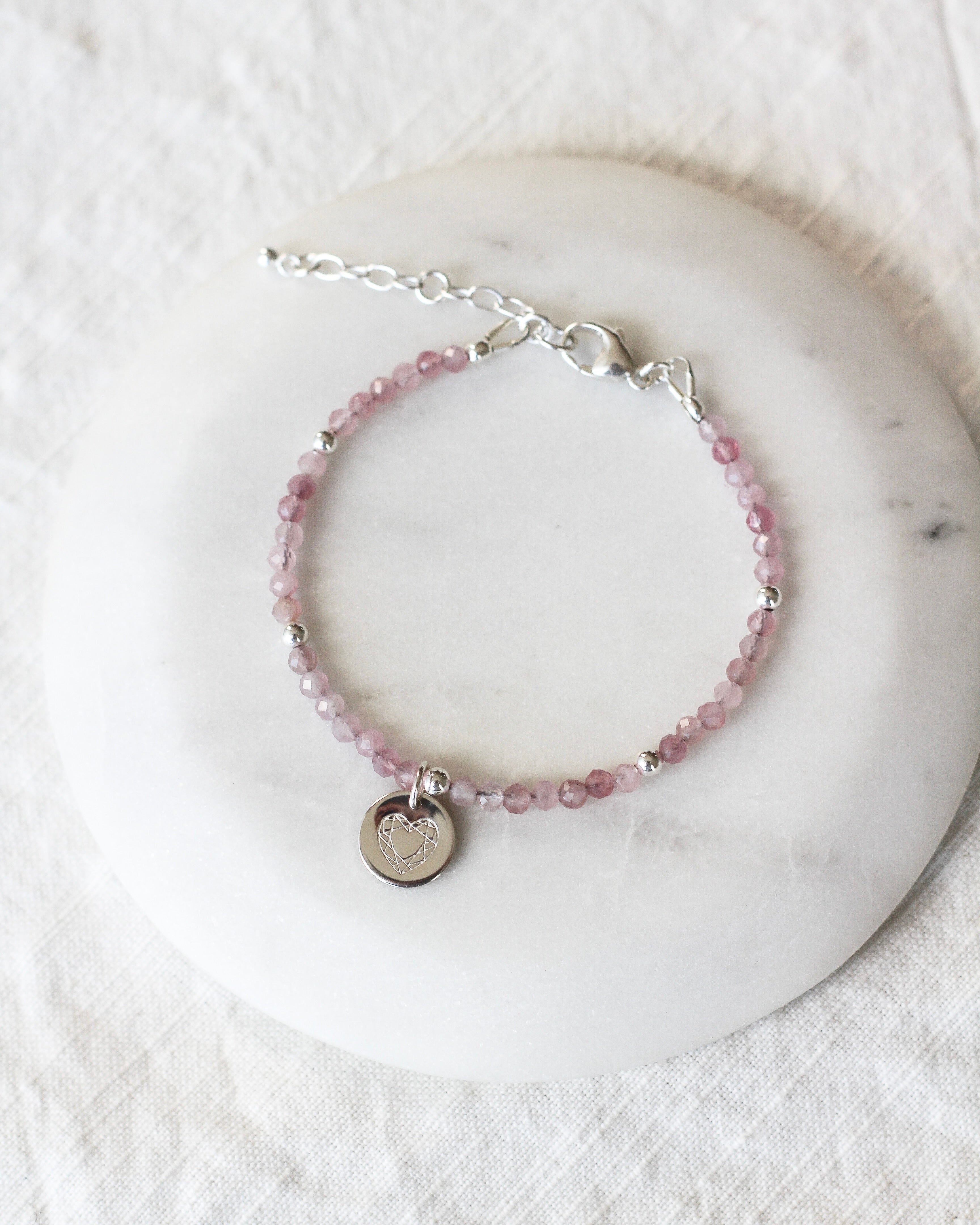 Love Intention Bracelet | Rose Quartz