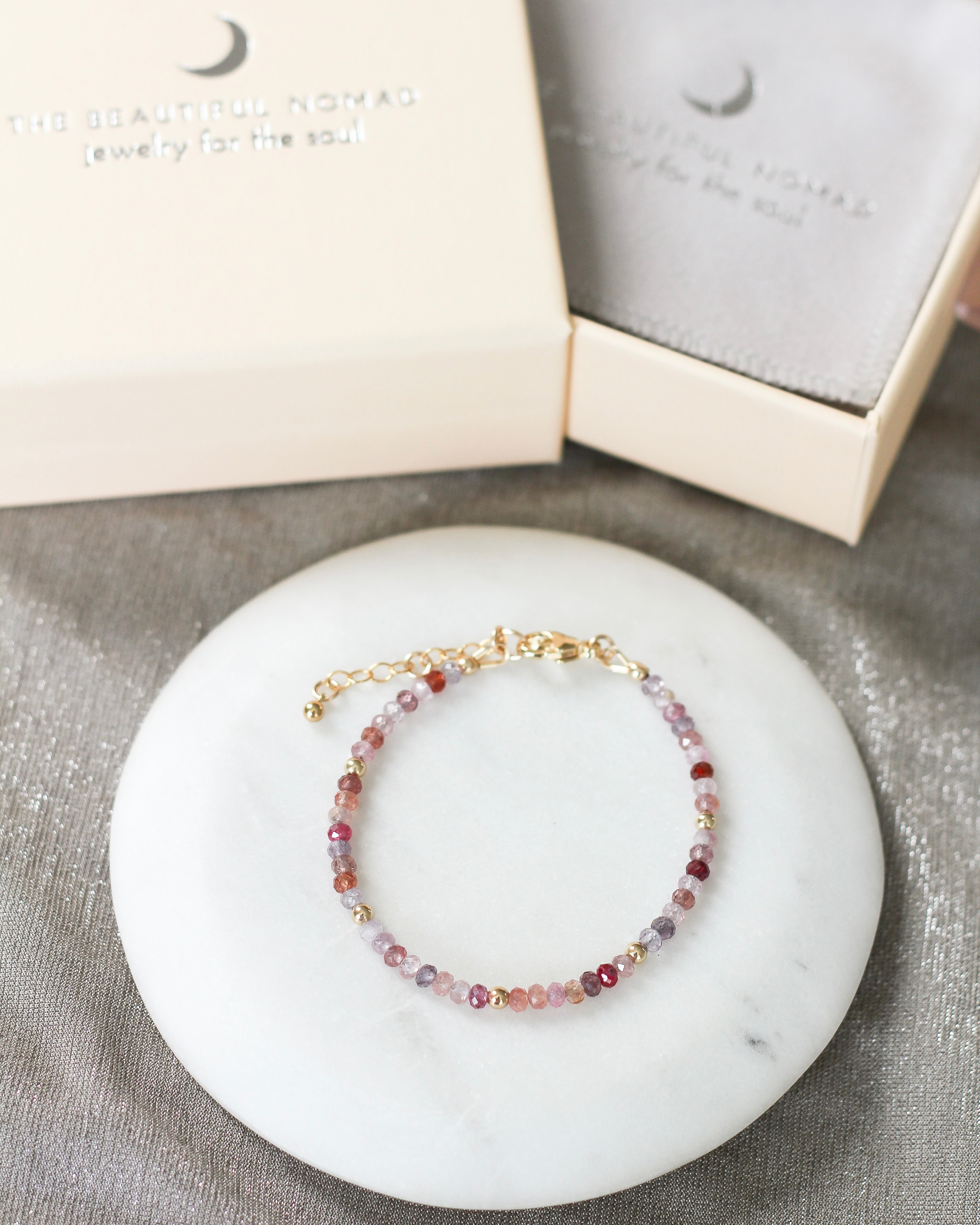 Courage Intention Bracelet | Spinel