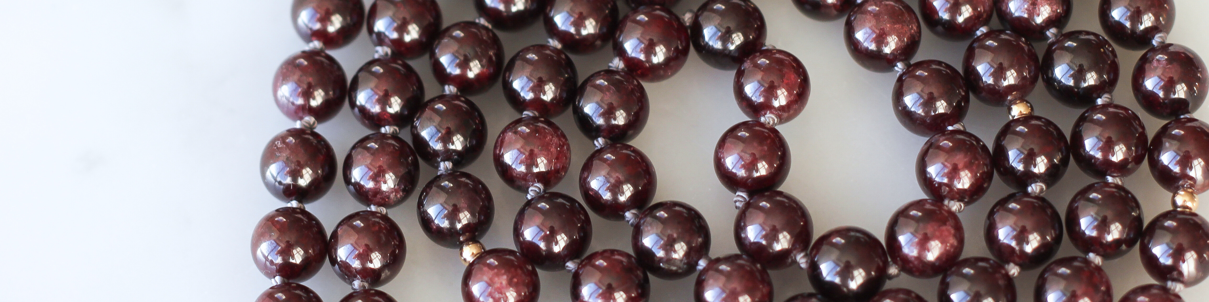 garnet gemstone beads