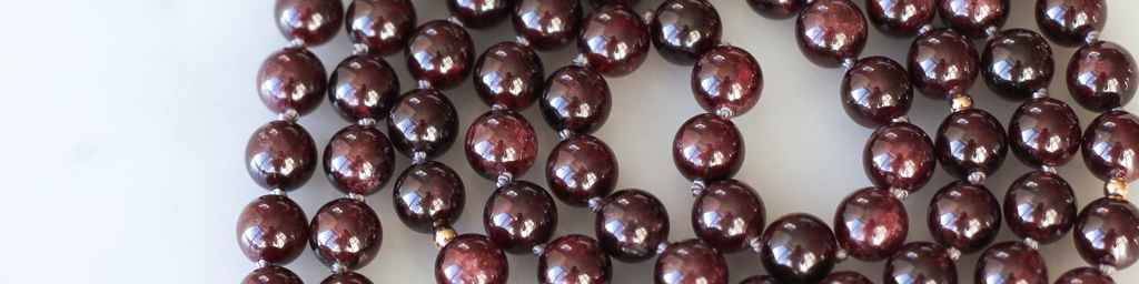 garnet gemstone beads