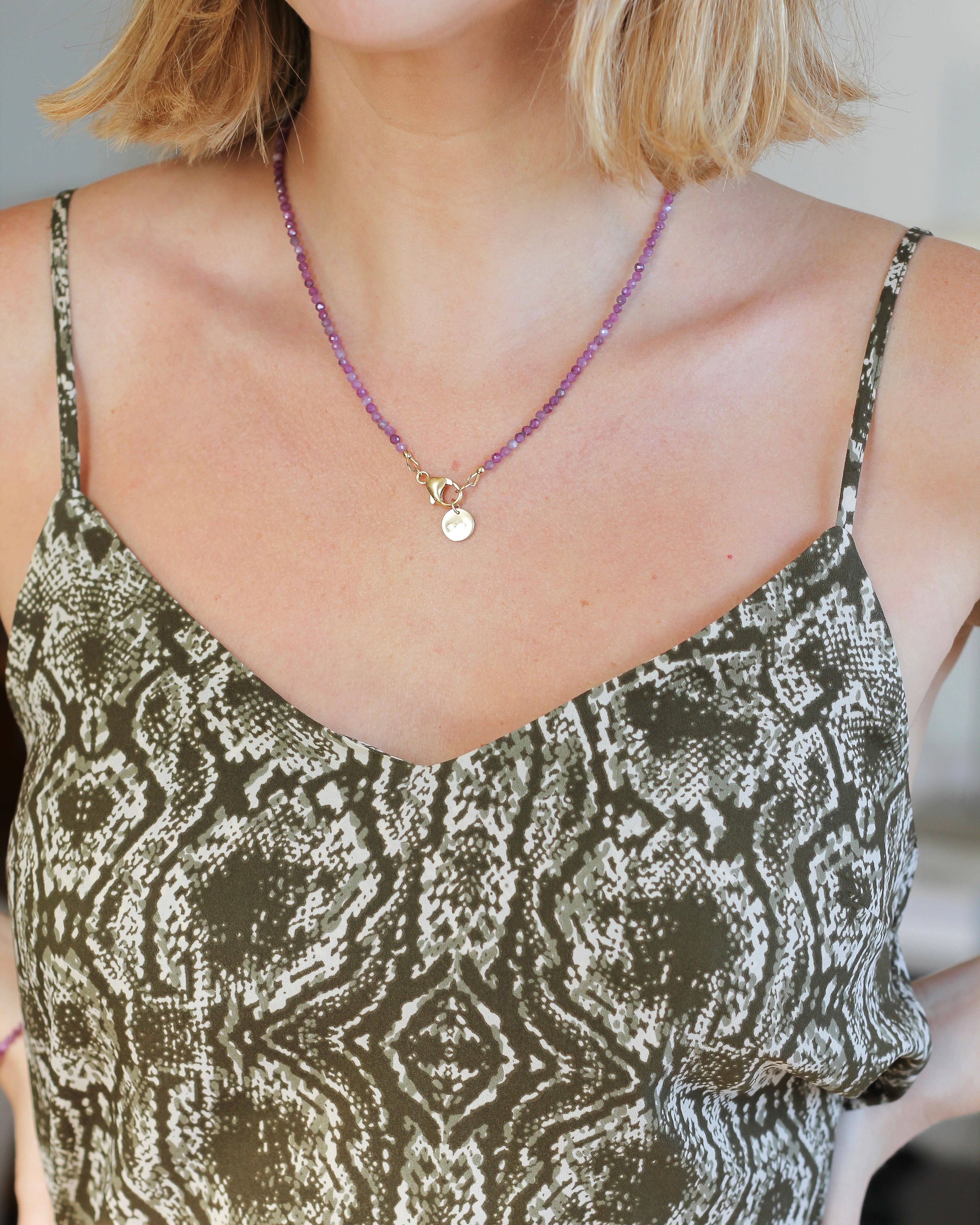 Vitality Intention Necklace | Ruby