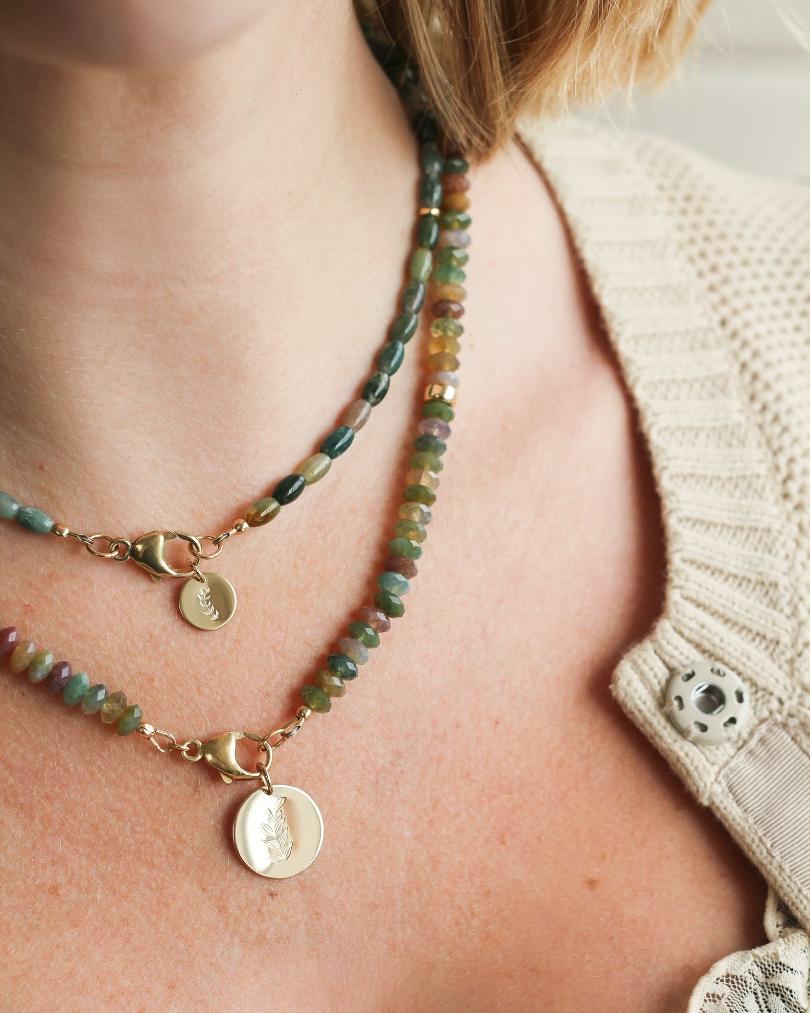 Haven Gemmy Necklace | Indian Agate