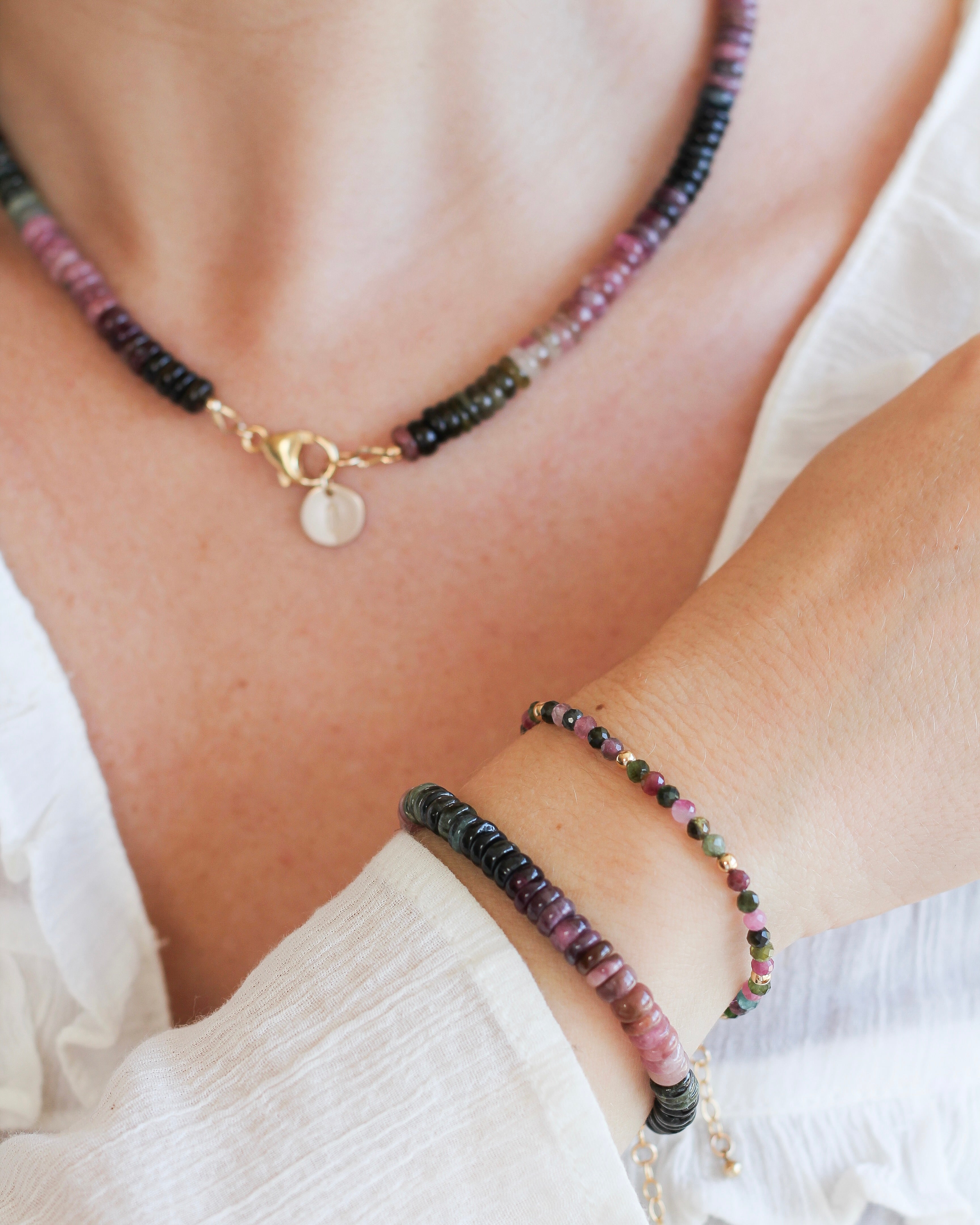 Joy Gemmy Bracelet | Watermelon Tourmaline