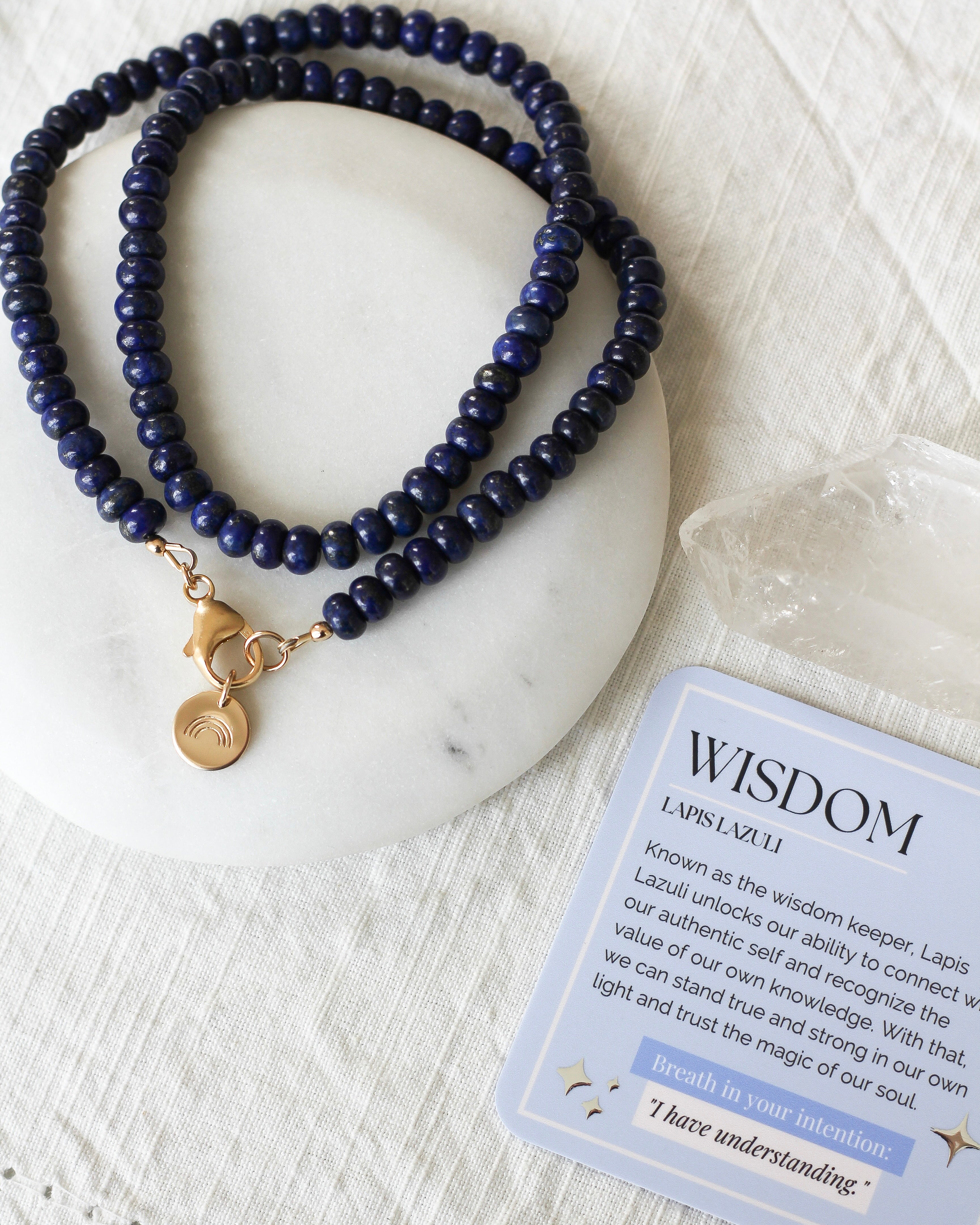 Wisdom Gemmy Necklace | Lapis Lazuli