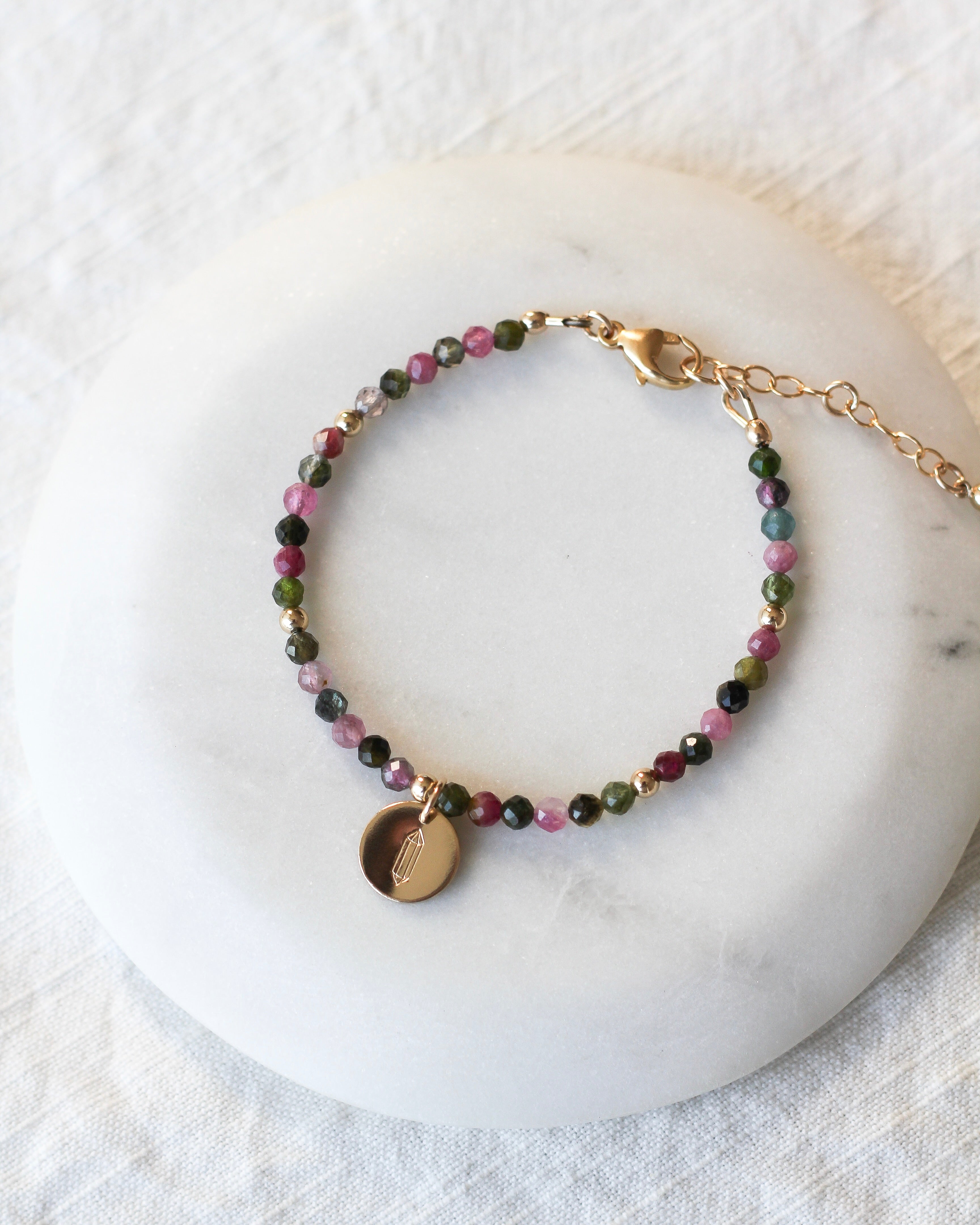 Joy Intention Bracelet | Watermelon Tourmaline