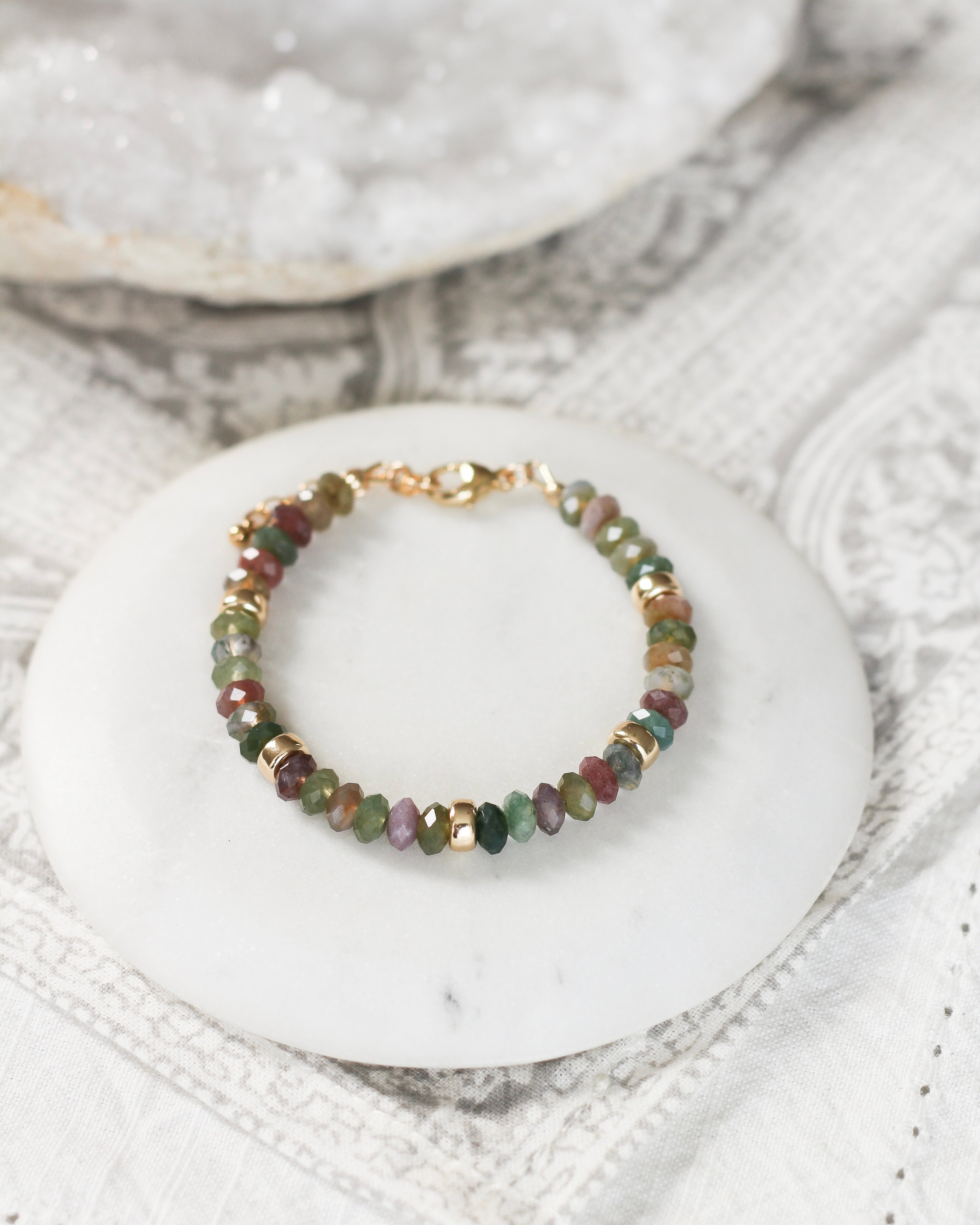 Haven Gemmy Bracelet | Indian Agate