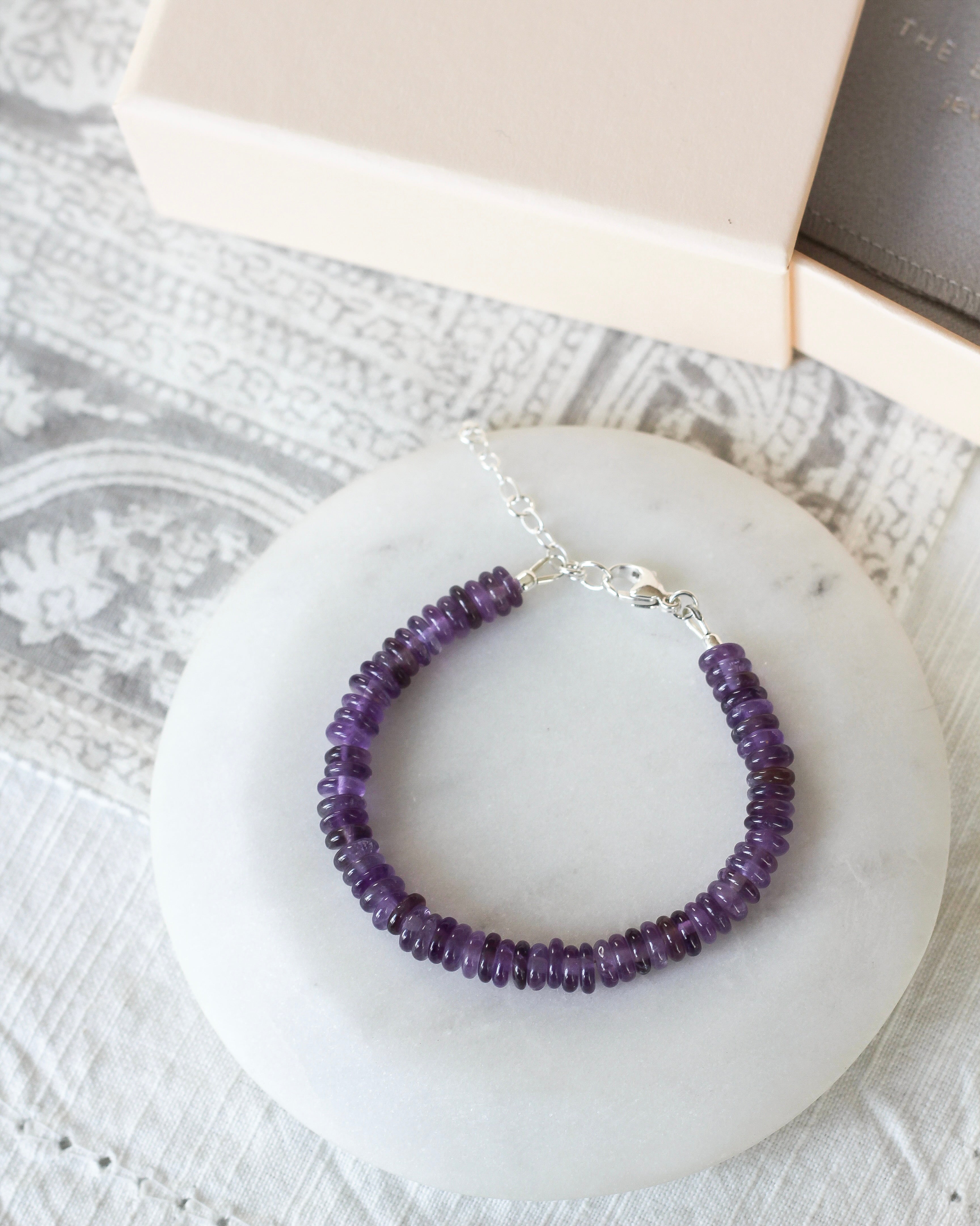 Peace Gemmy Bracelet | Amethyst