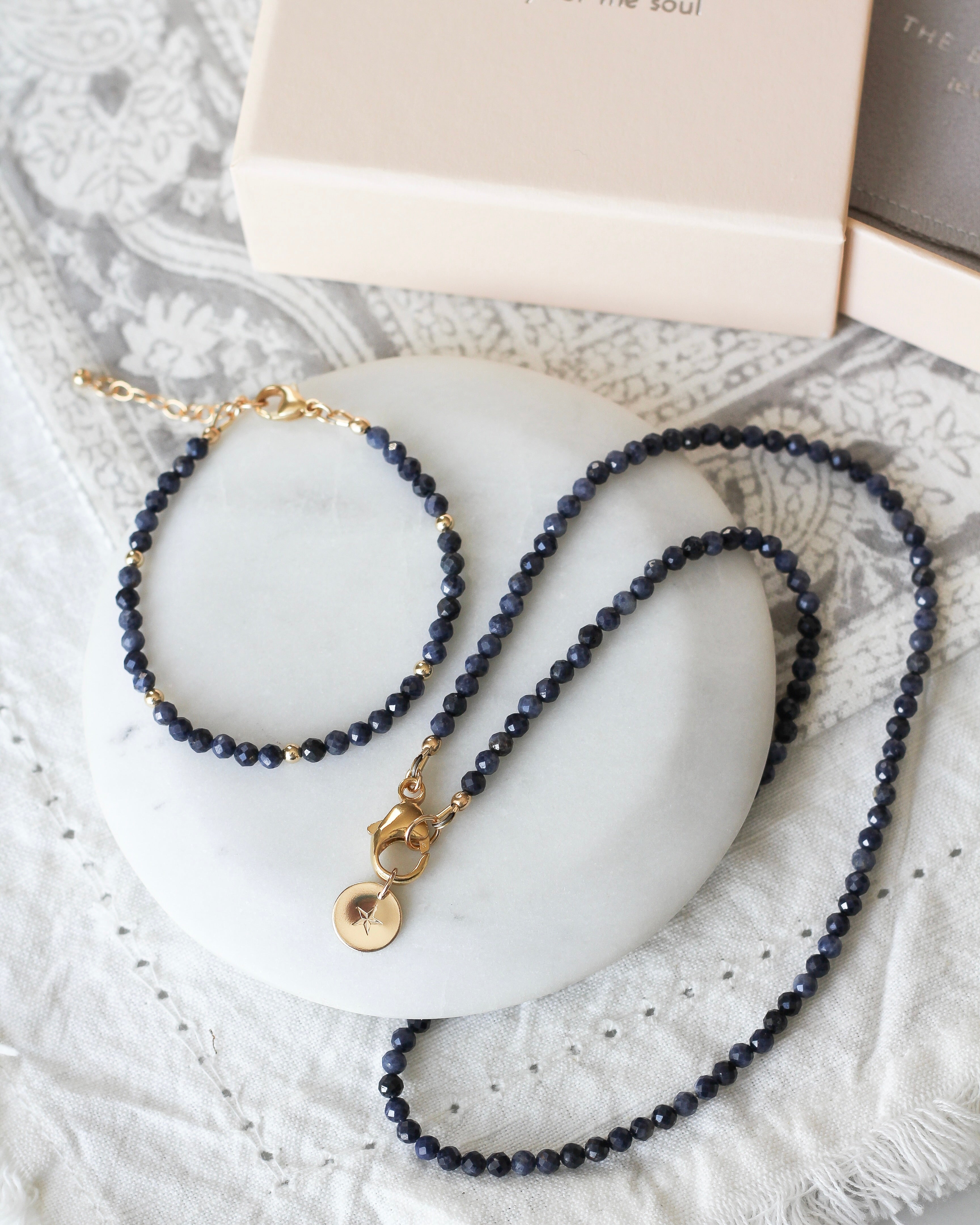 Intuition Intention Bracelet | Sapphire