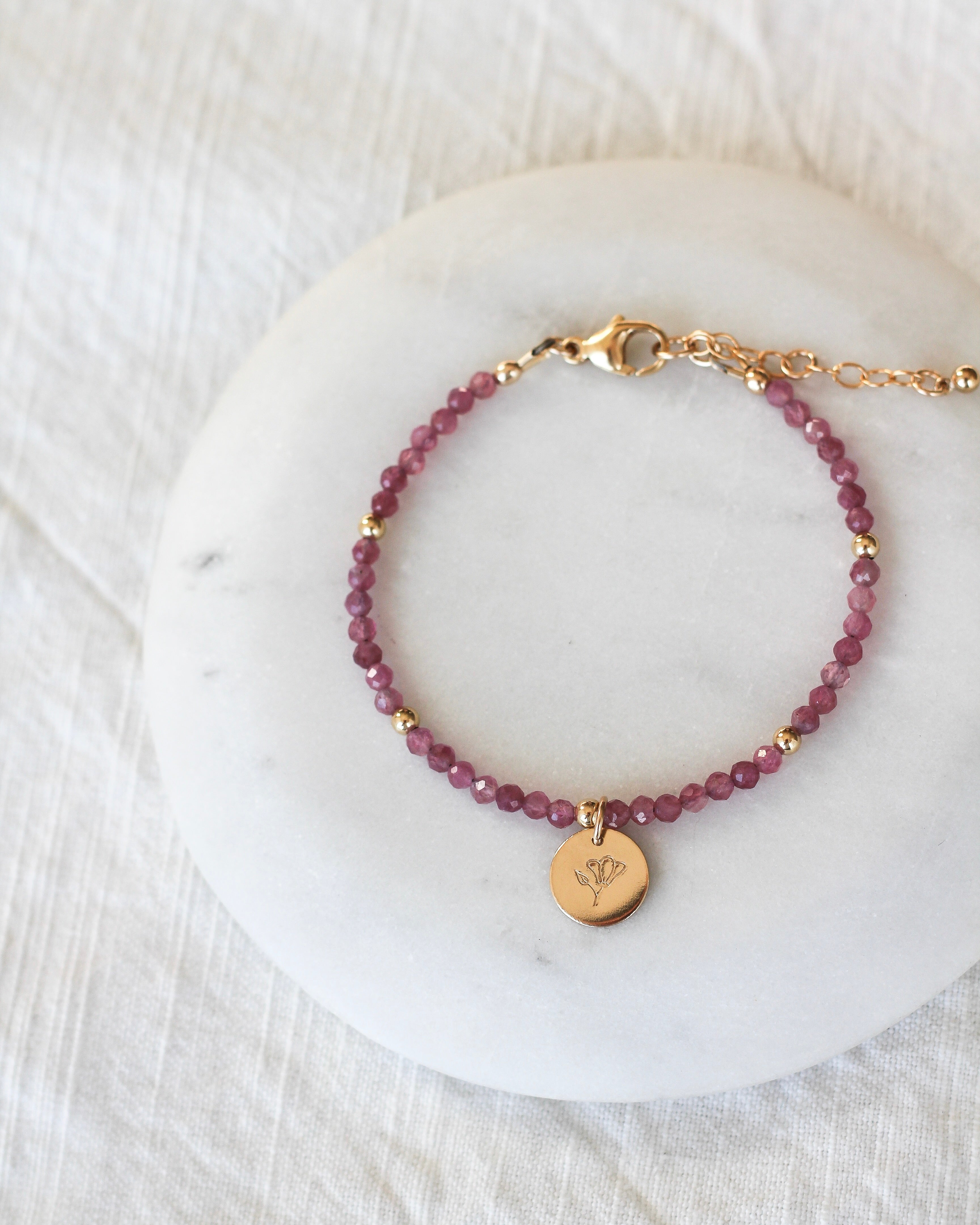 Nurture Intention Bracelet | Pink Tourmaline