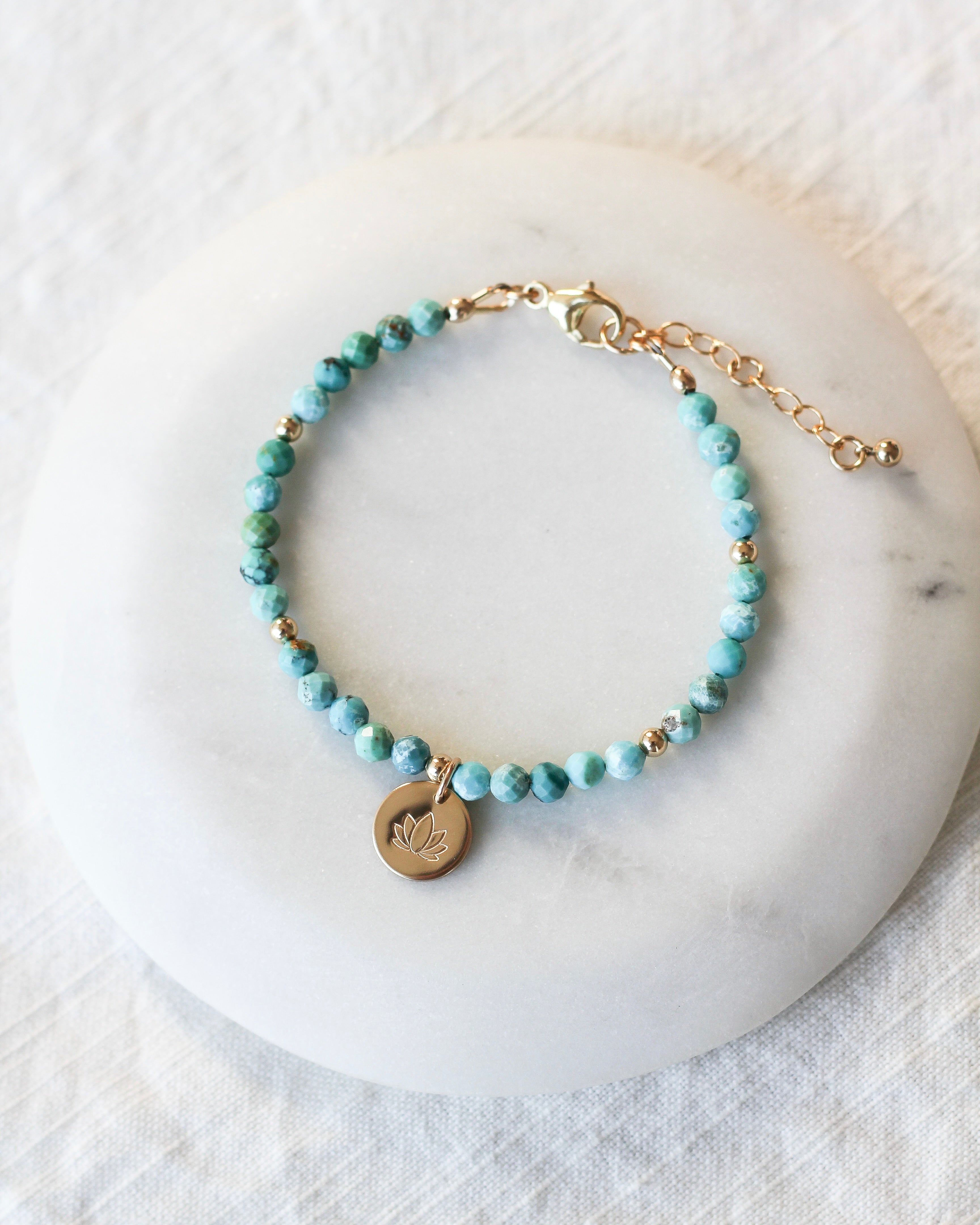 Serenity Intention Bracelet | Turquoise