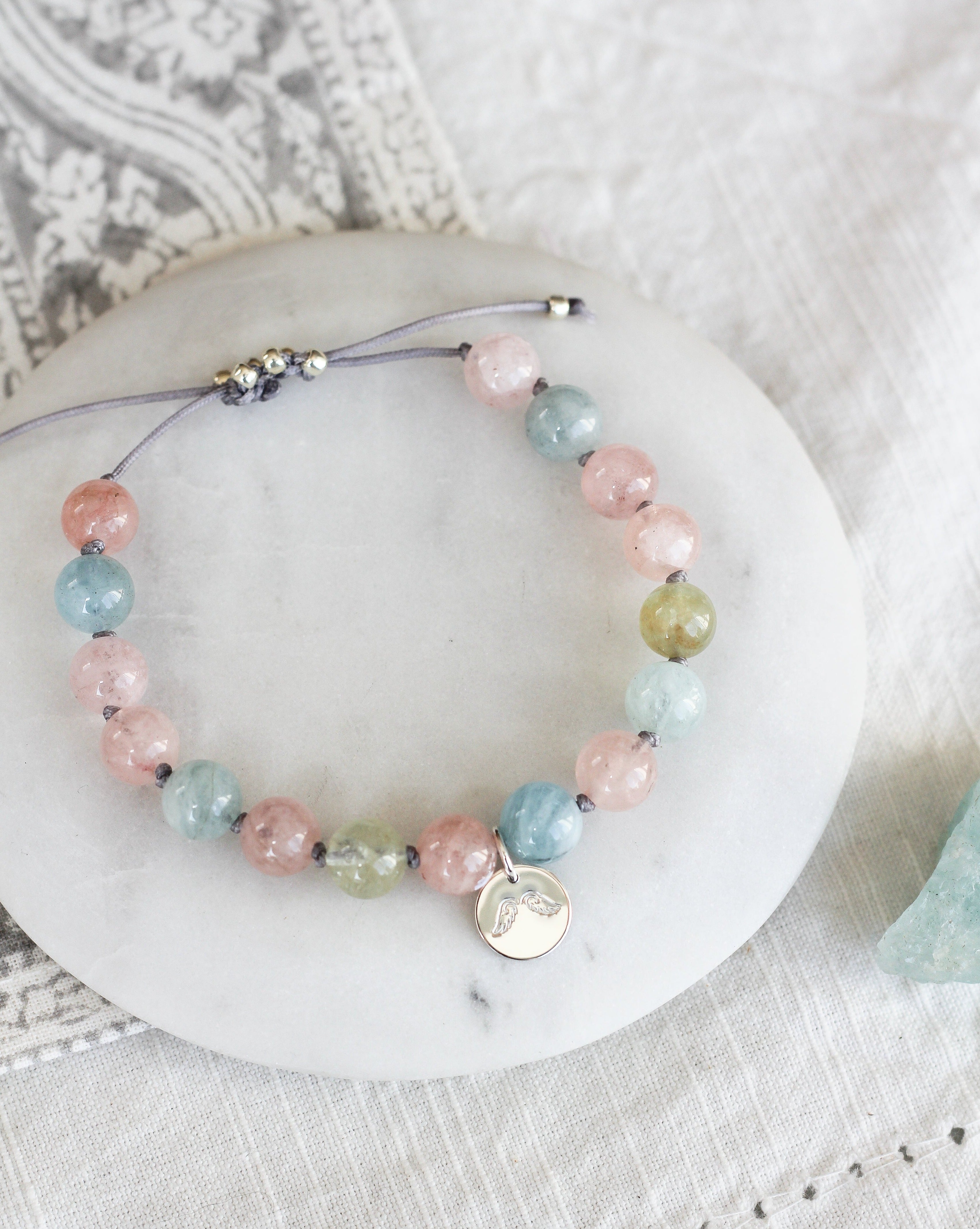 beryl mala bracelet