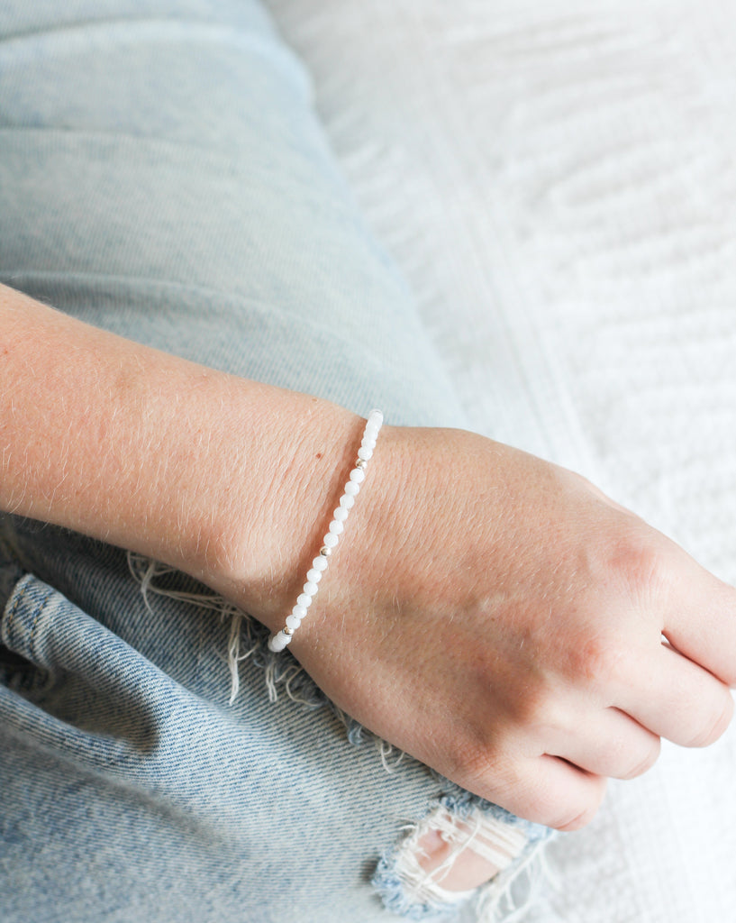 quartz intention bracelet