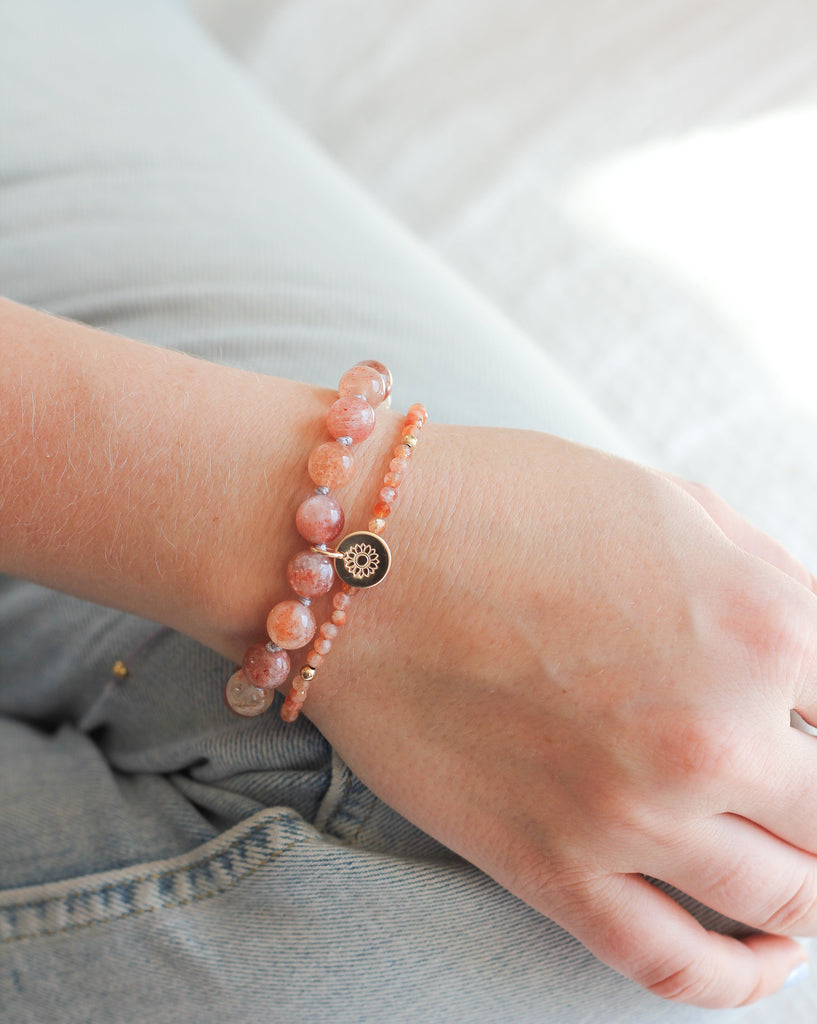 sunstone intention bracelet