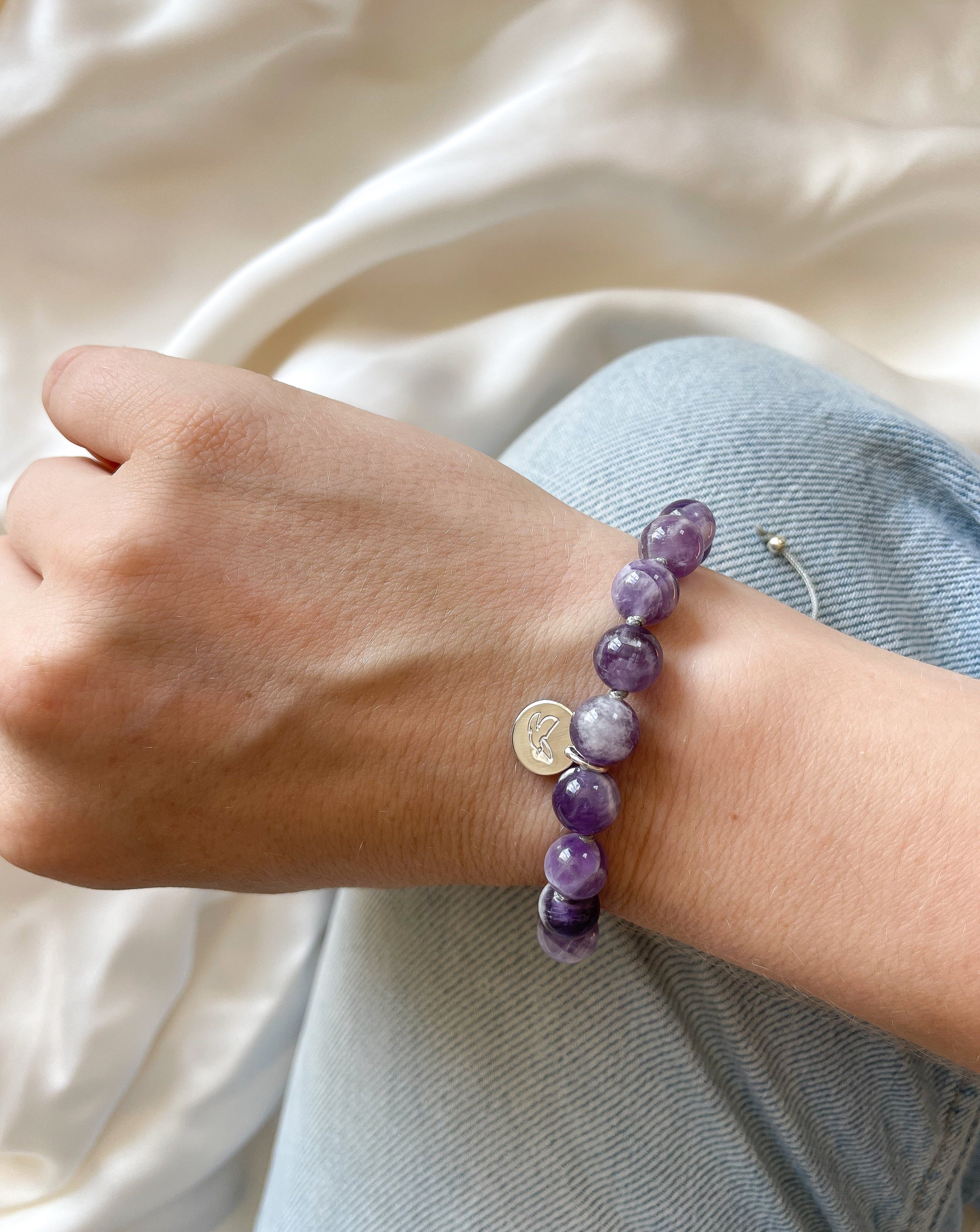 Amethyst Mala Bracelet